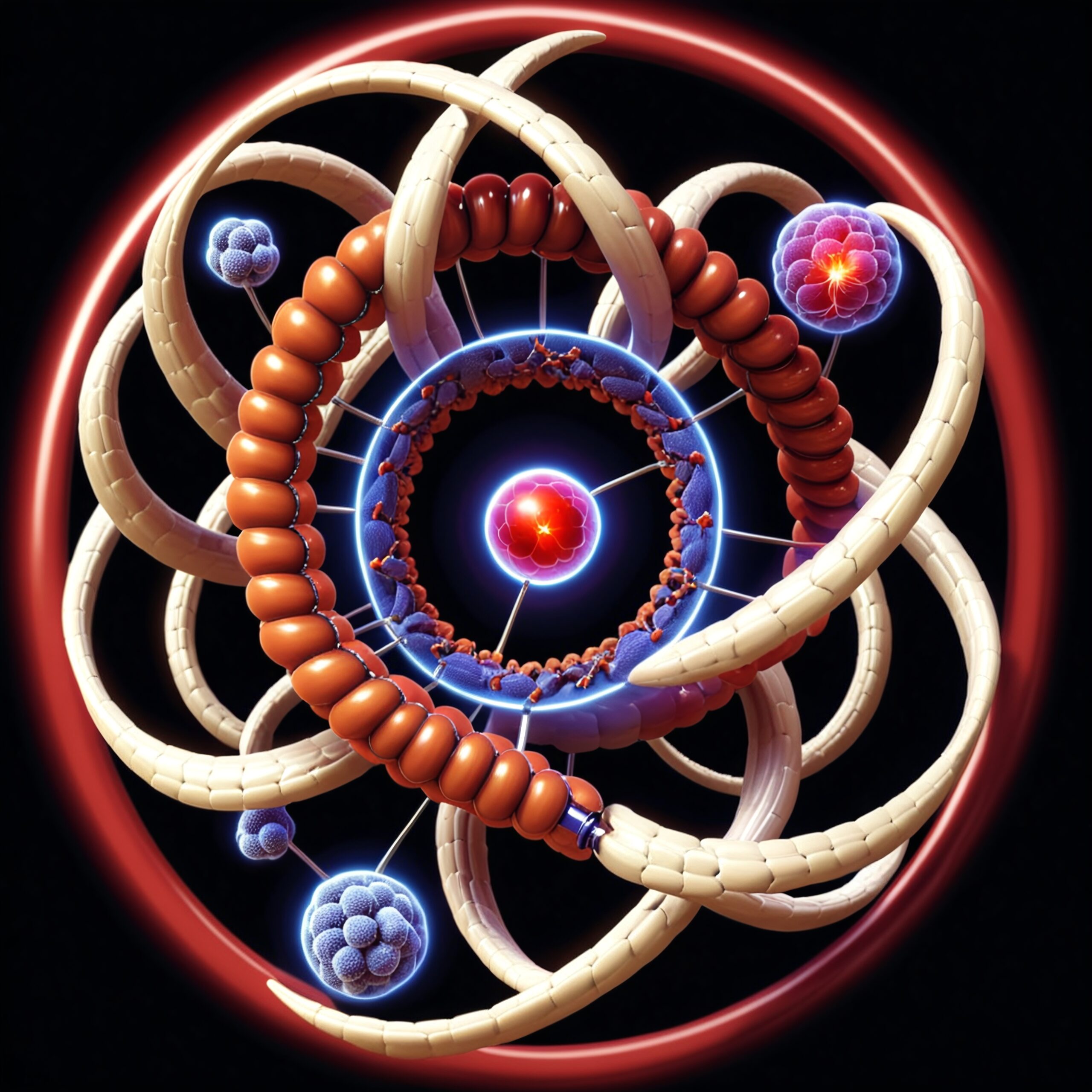 Atomic Structure in Vibrant Detail