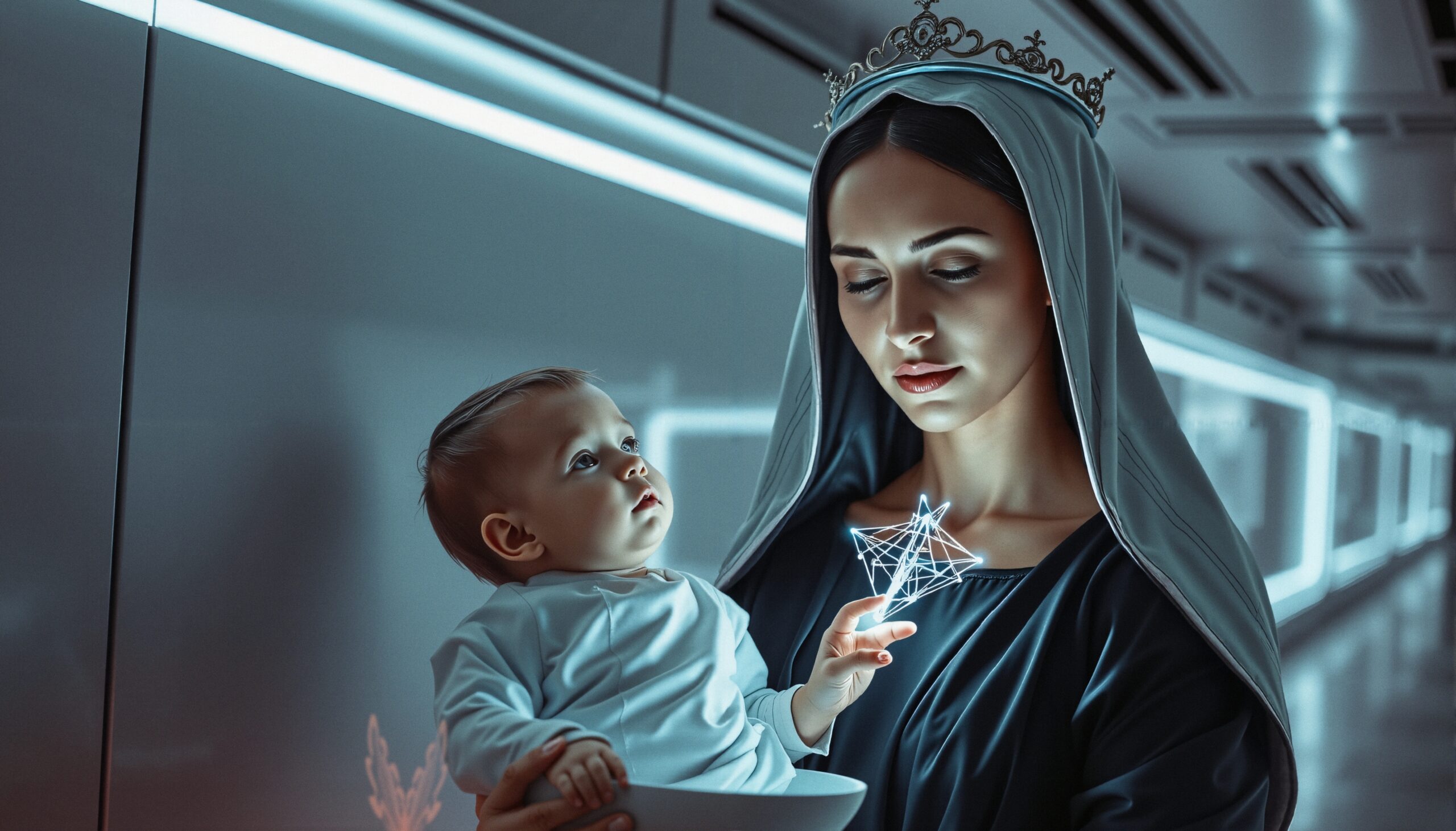 Divine Connection in Modern Setting