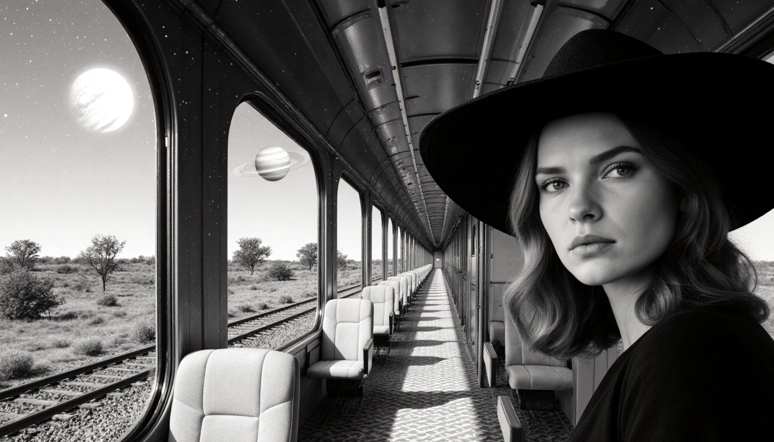 Cosmic Train Journey