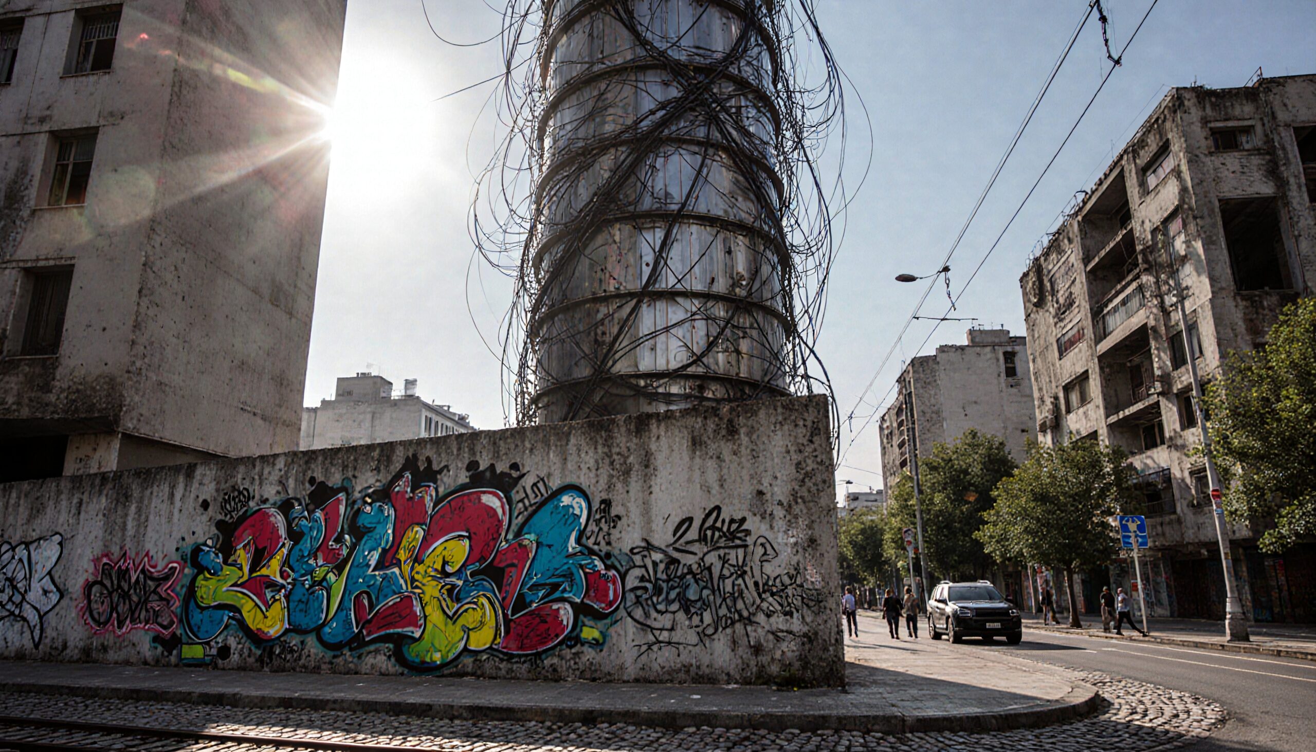 Graffiti and Urban Decay Scene