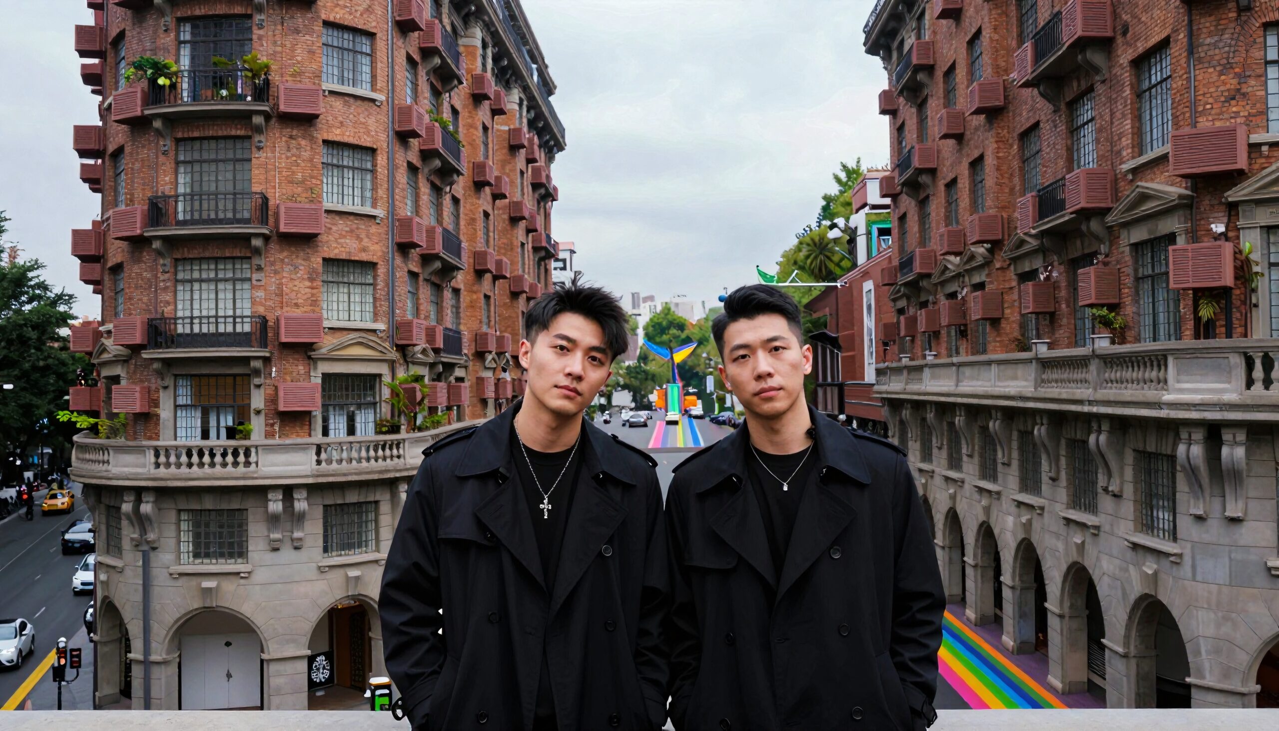 Urban Symmetry with Twin Models