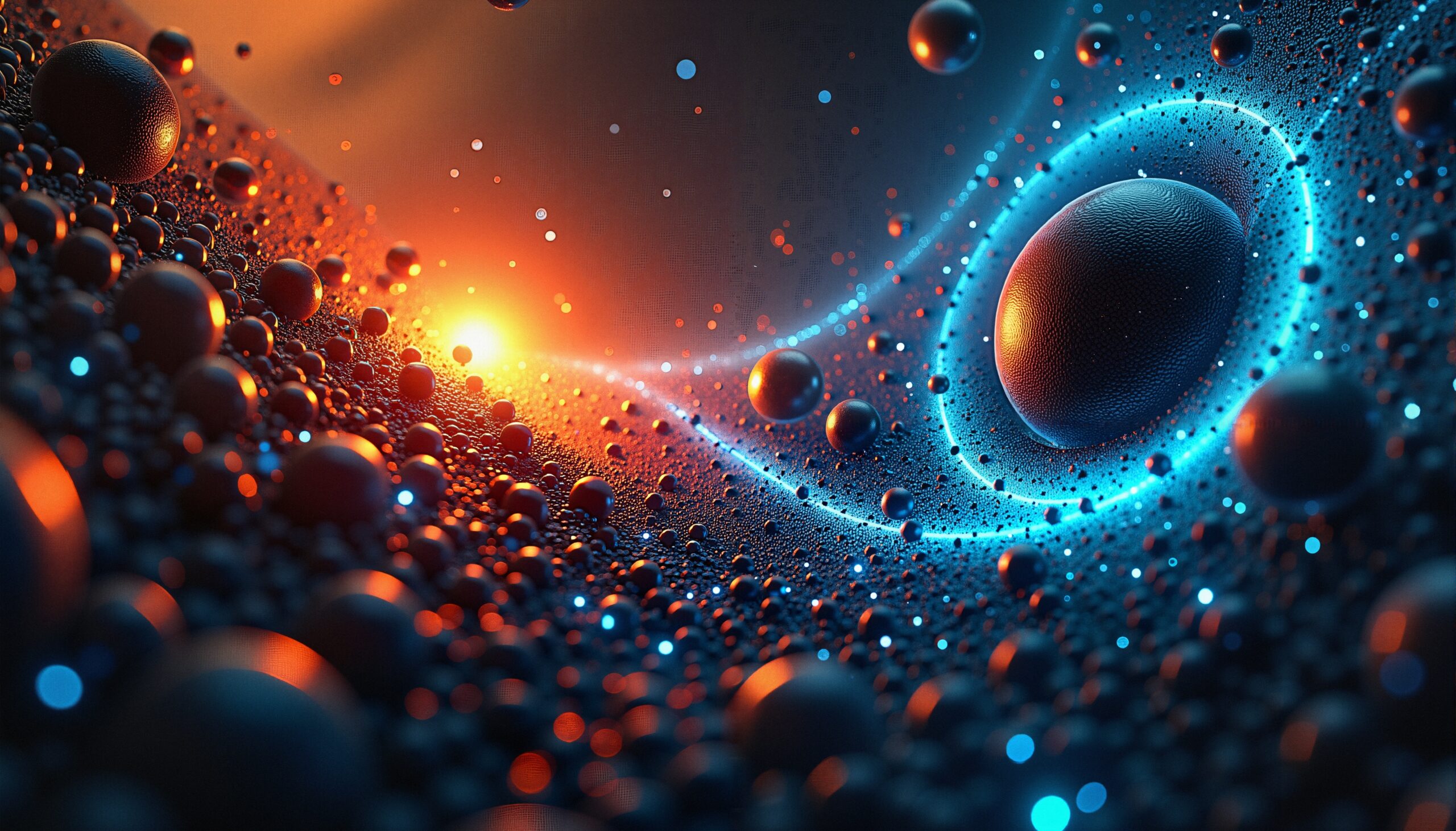Abstract Nano-Technology Swirl