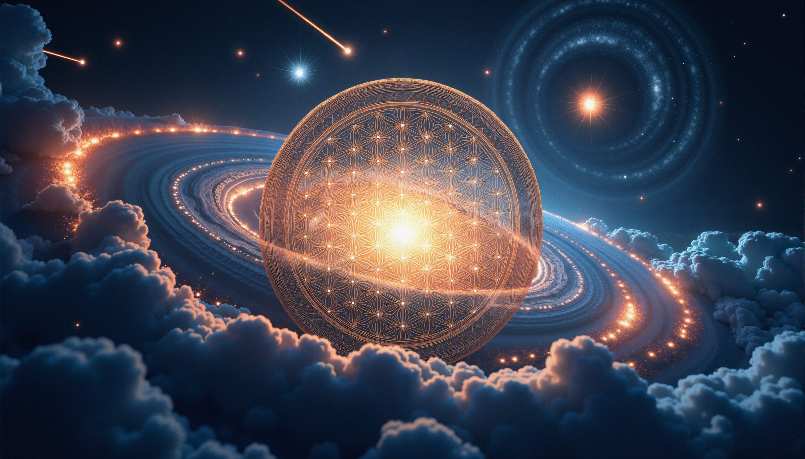 Celestial Sphere in Cosmic Dance