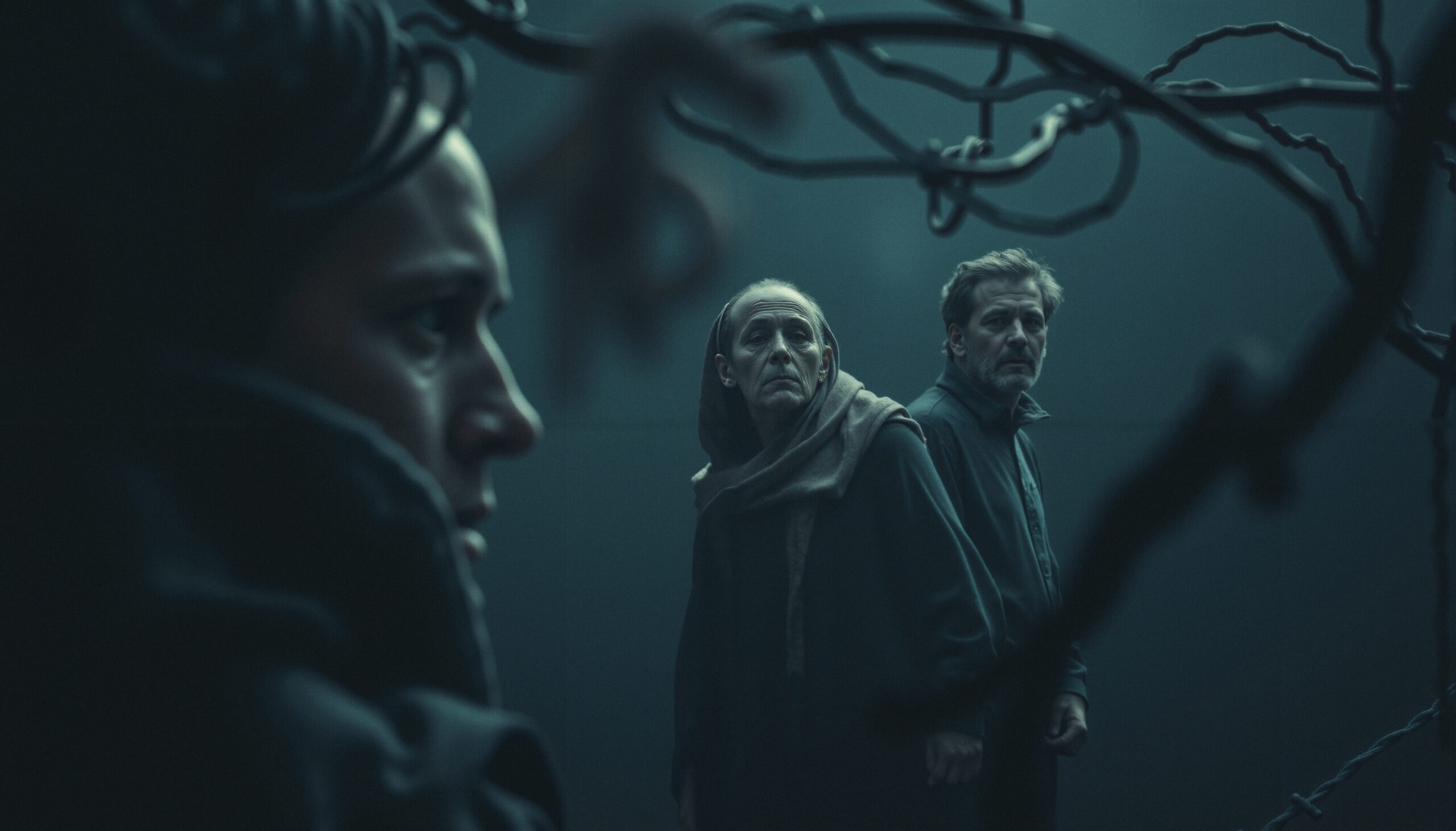 Enigmatic Scene with Three Figures