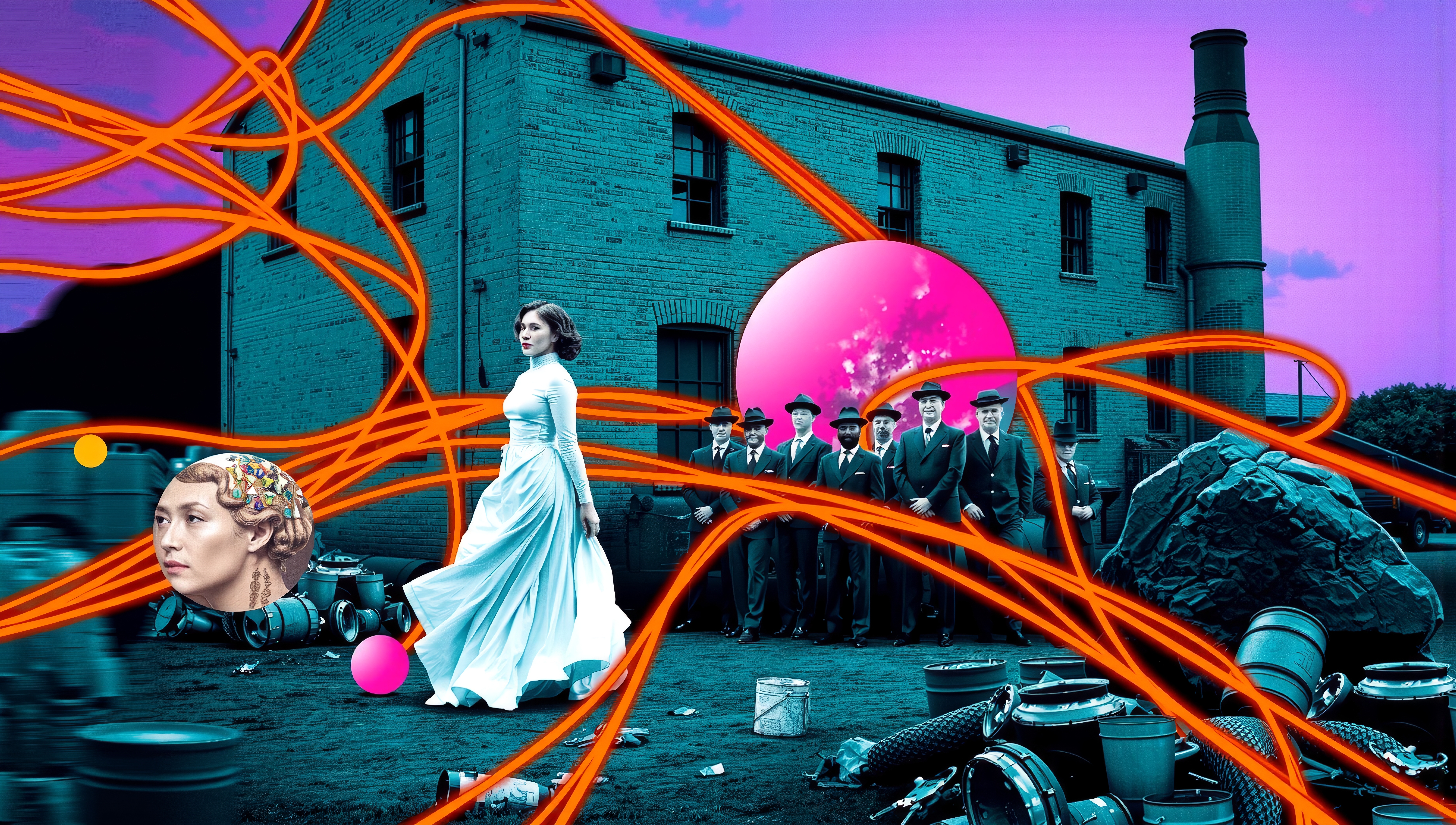 Surreal Industrial Dreamscape Unveiled