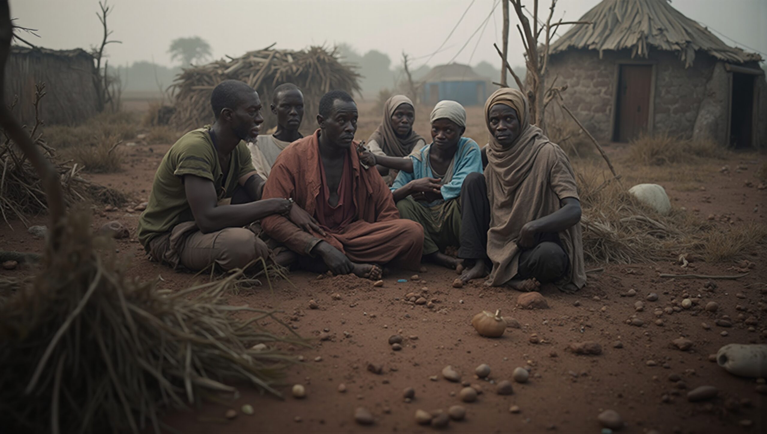 Group Discussion in Rural Village