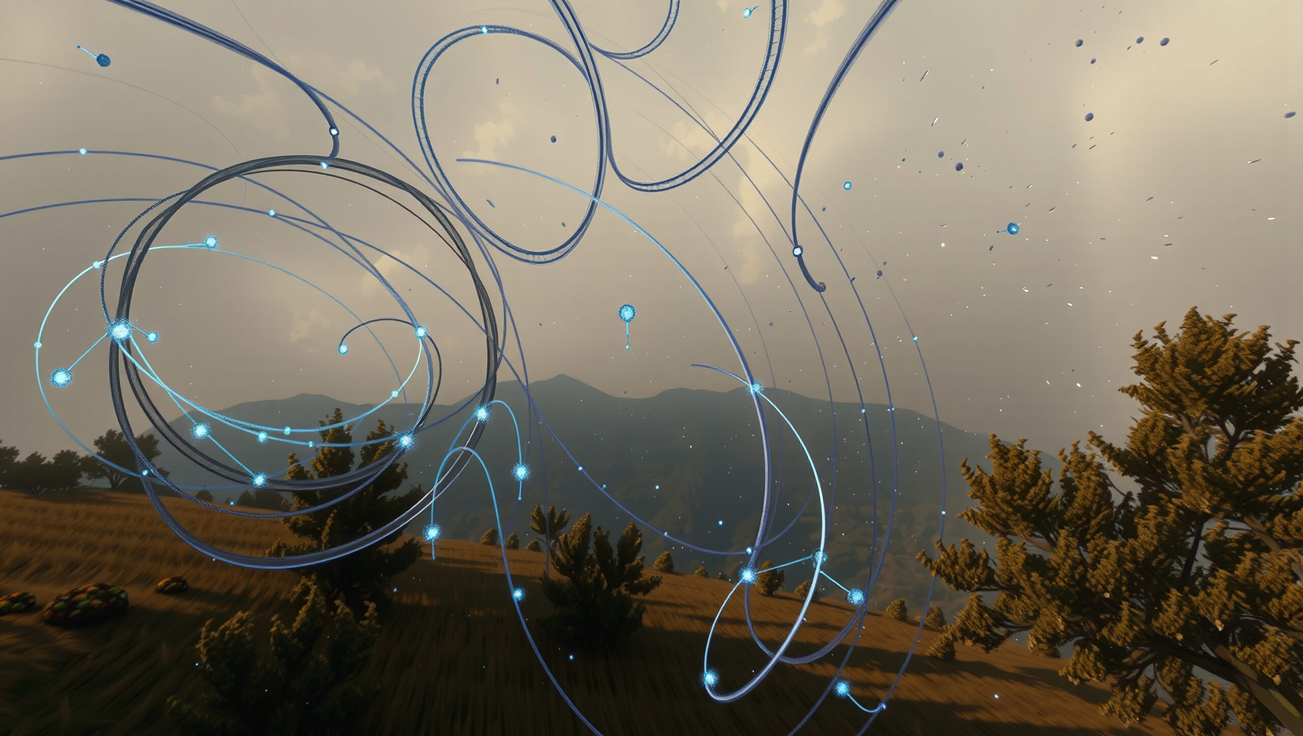 Digital Dreams Over Nature