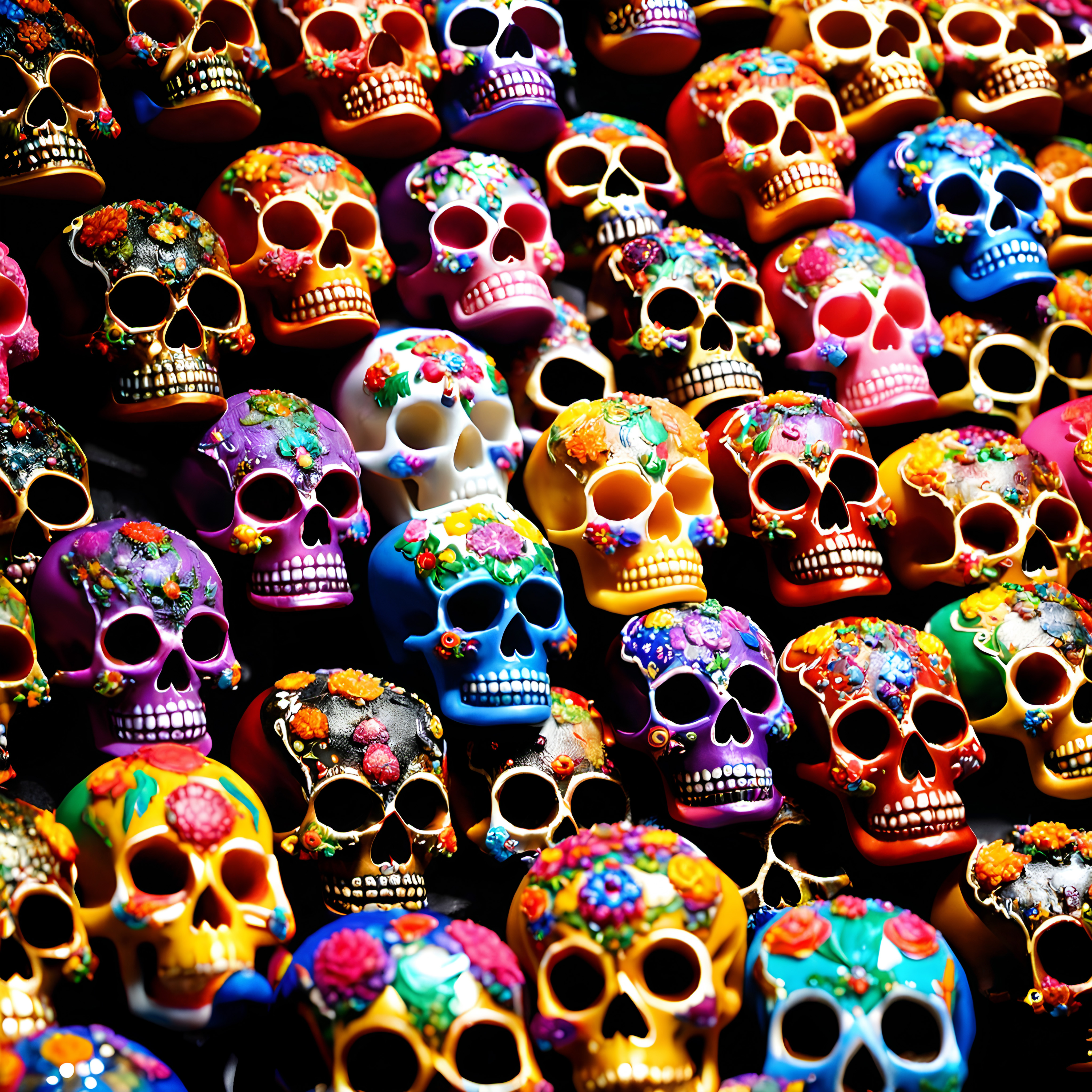 Day of the Dead Skull Decorations