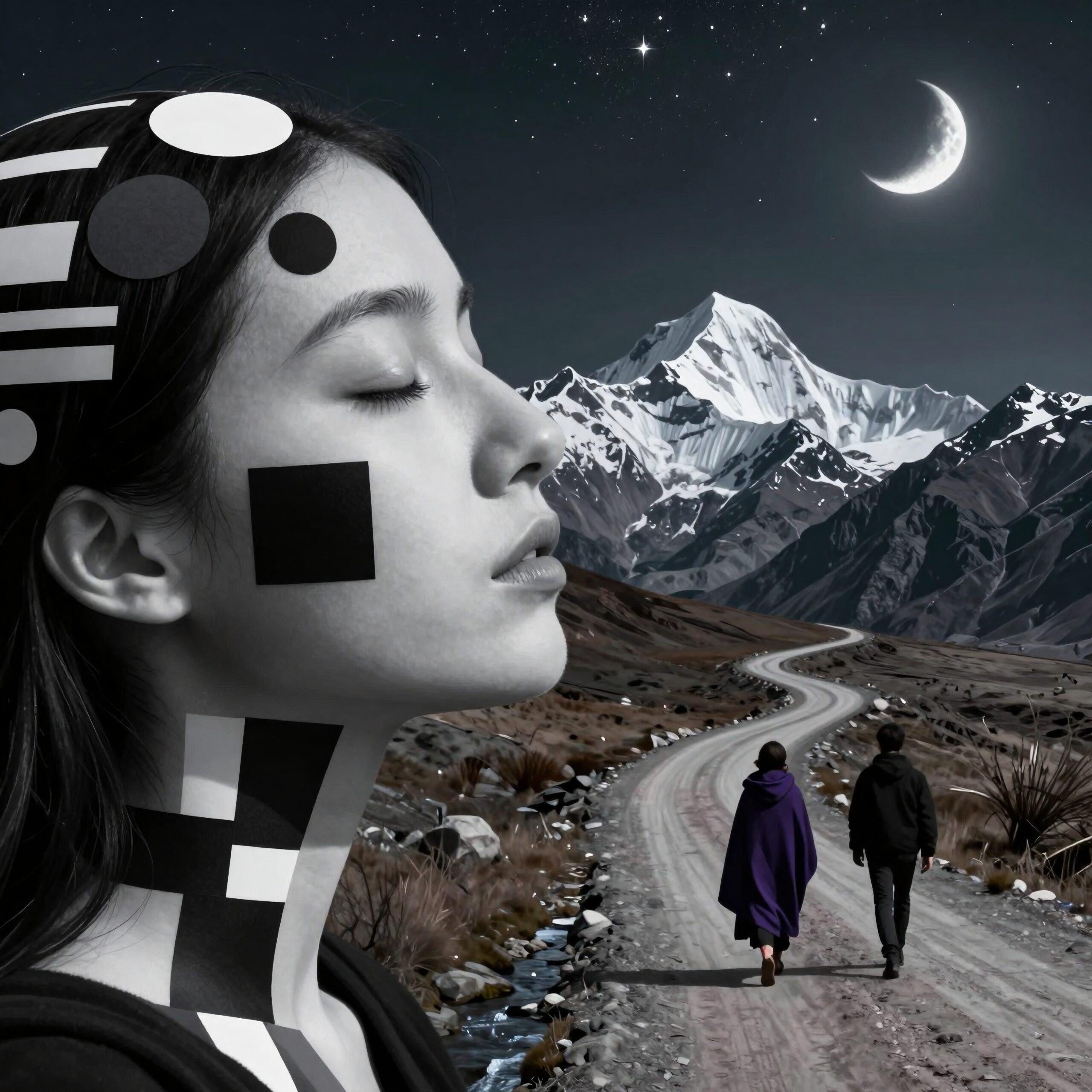 Dreamscape of Mountains and Self