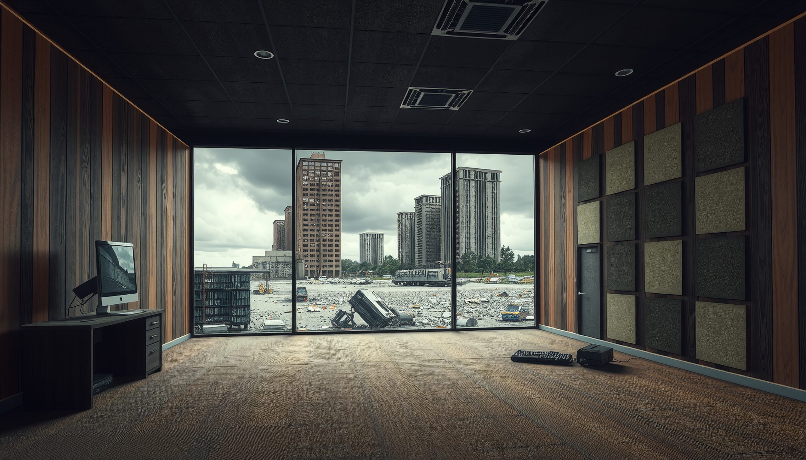 Urban Decay Viewed From Office