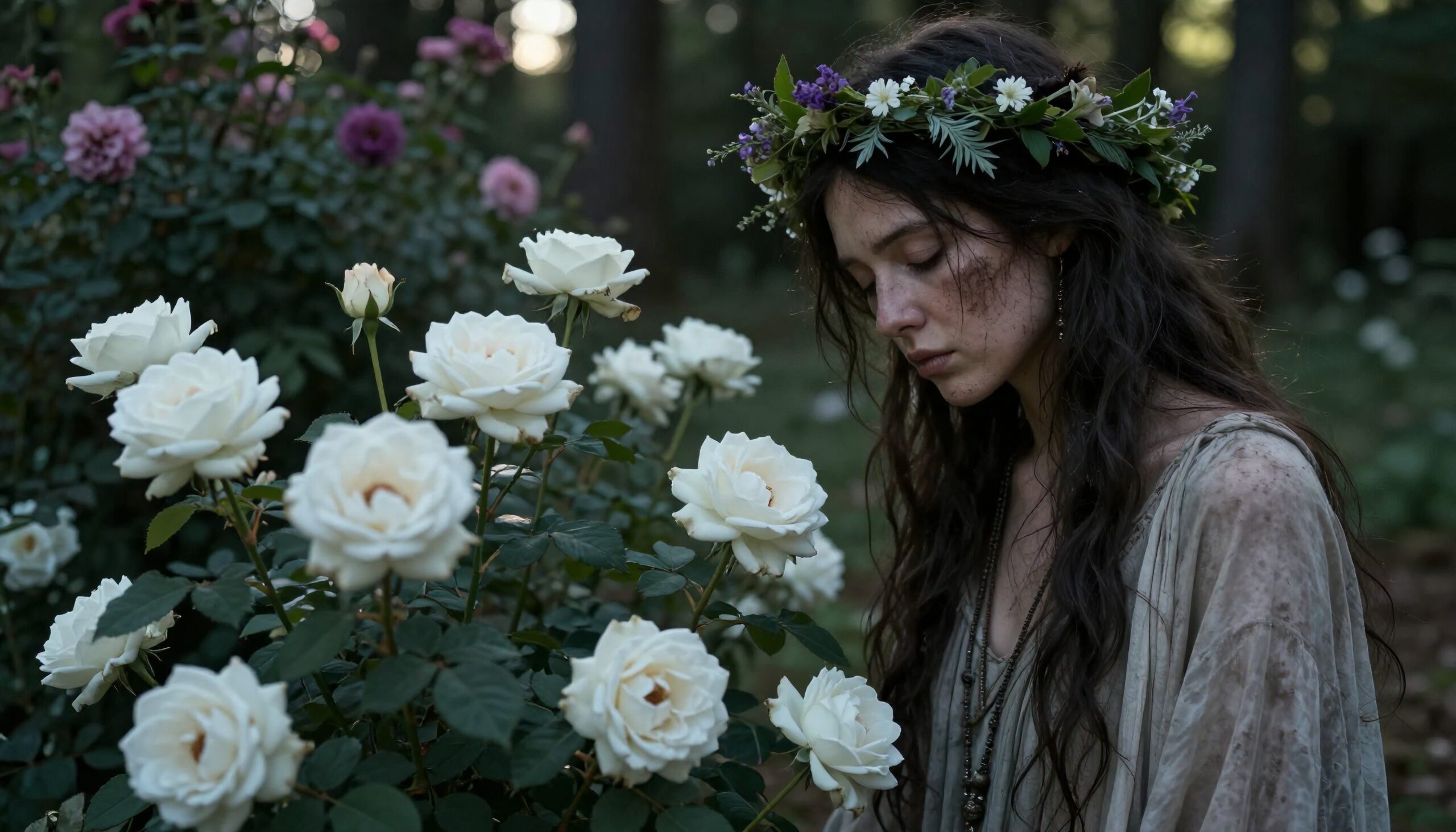 Ethereal Garden Moment Captured Gracefully