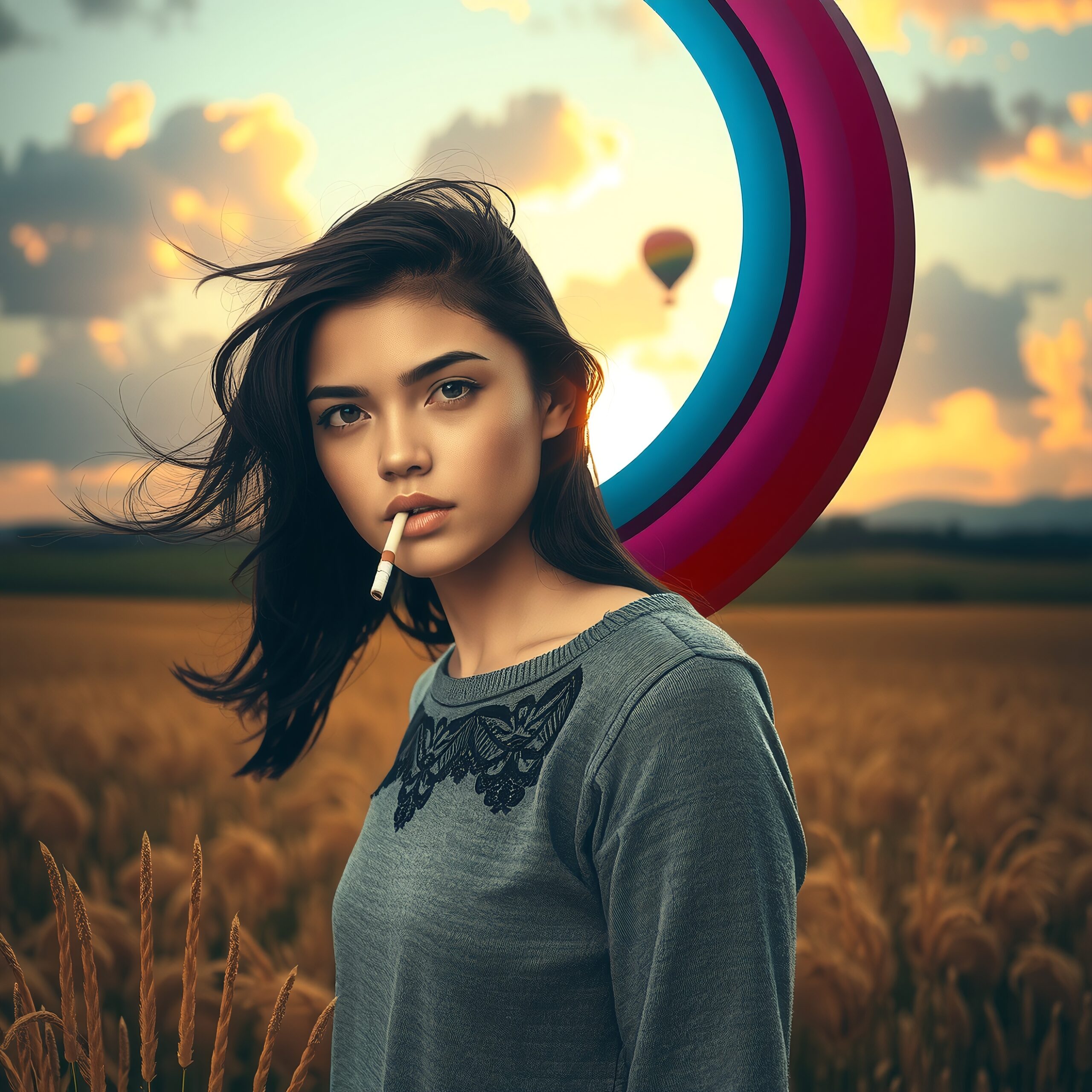 Pastoral Beauty Meets Modern Art