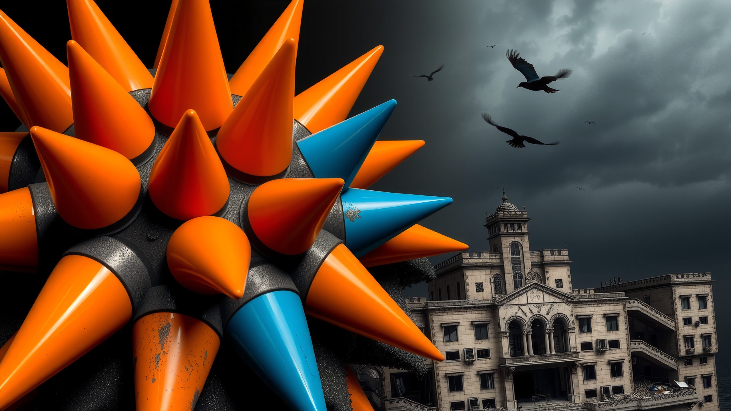 Contrasting Worlds Spikes and Architecture