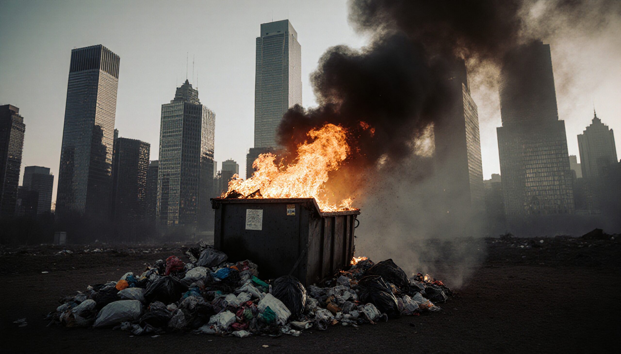 Dumpster Fire and Towers
