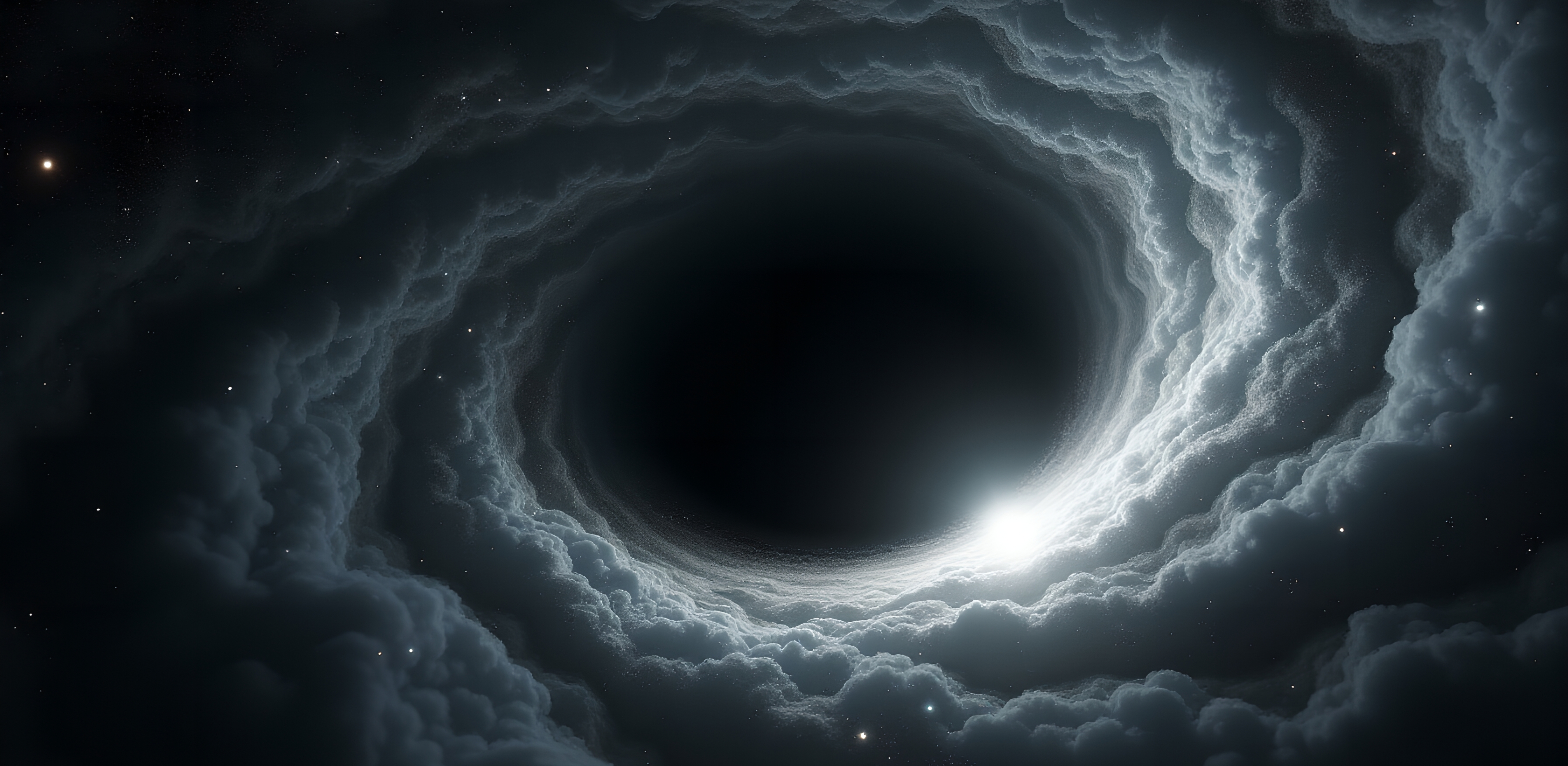 Celestial Vortex and Cosmic Clouds