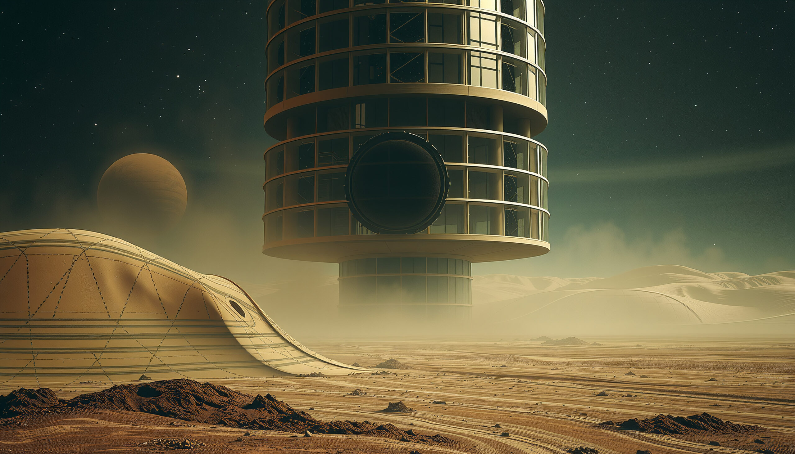Alien Desert Tower
