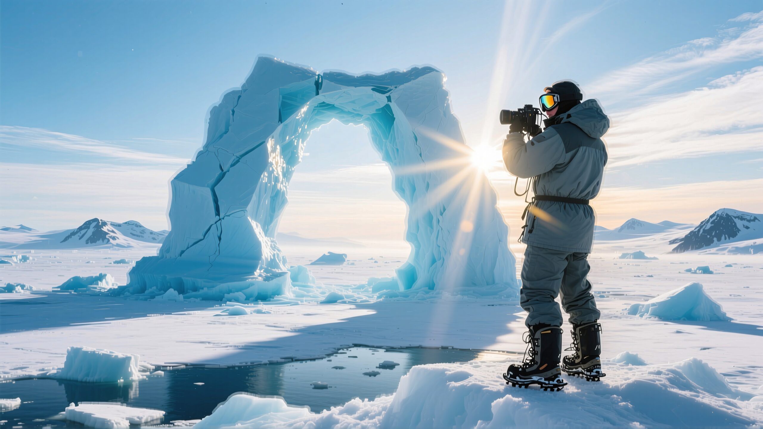 Photographer Captures Arctic Ice Beauty