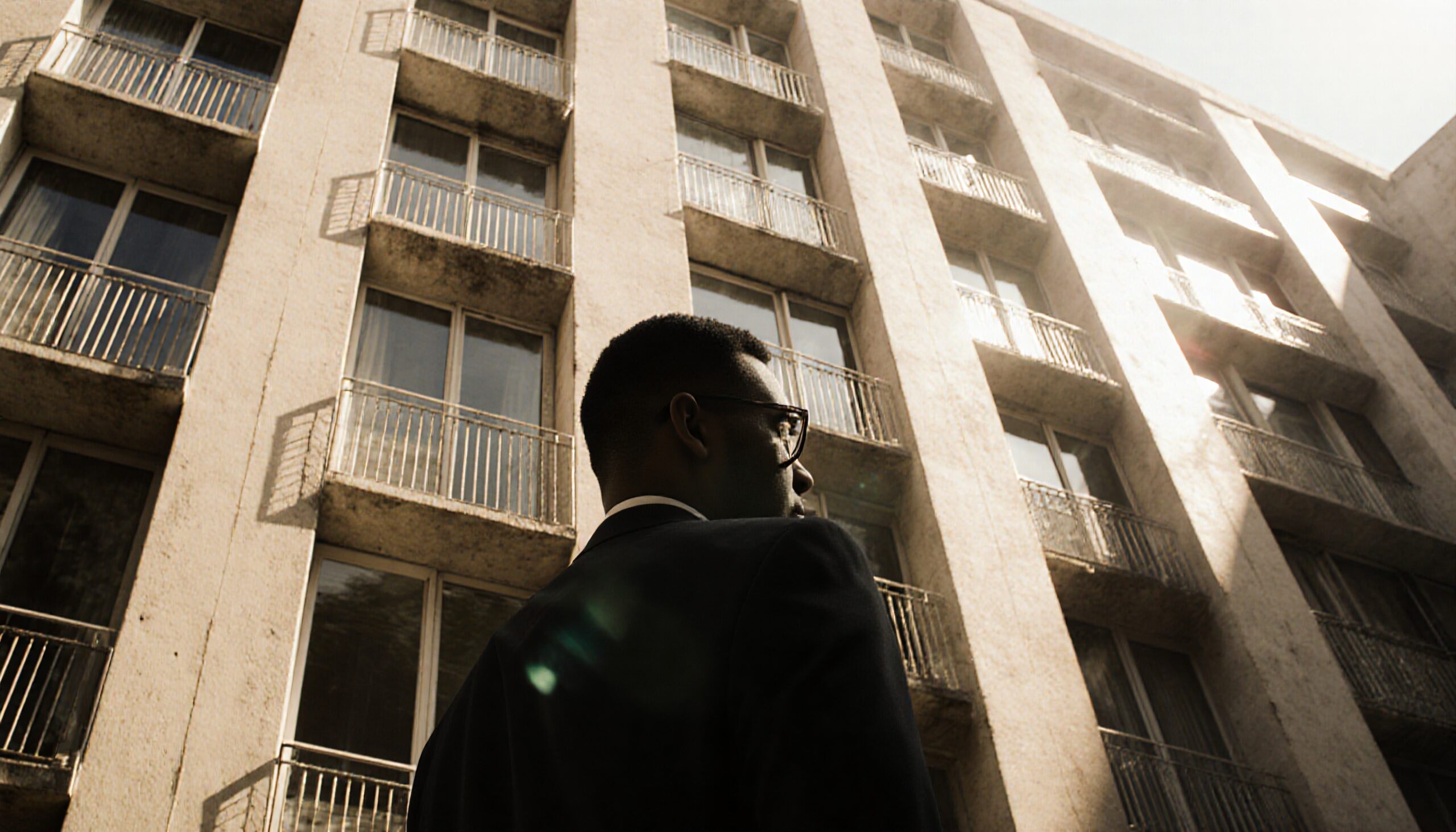 Urban Architecture Man’s Contemplative Moment