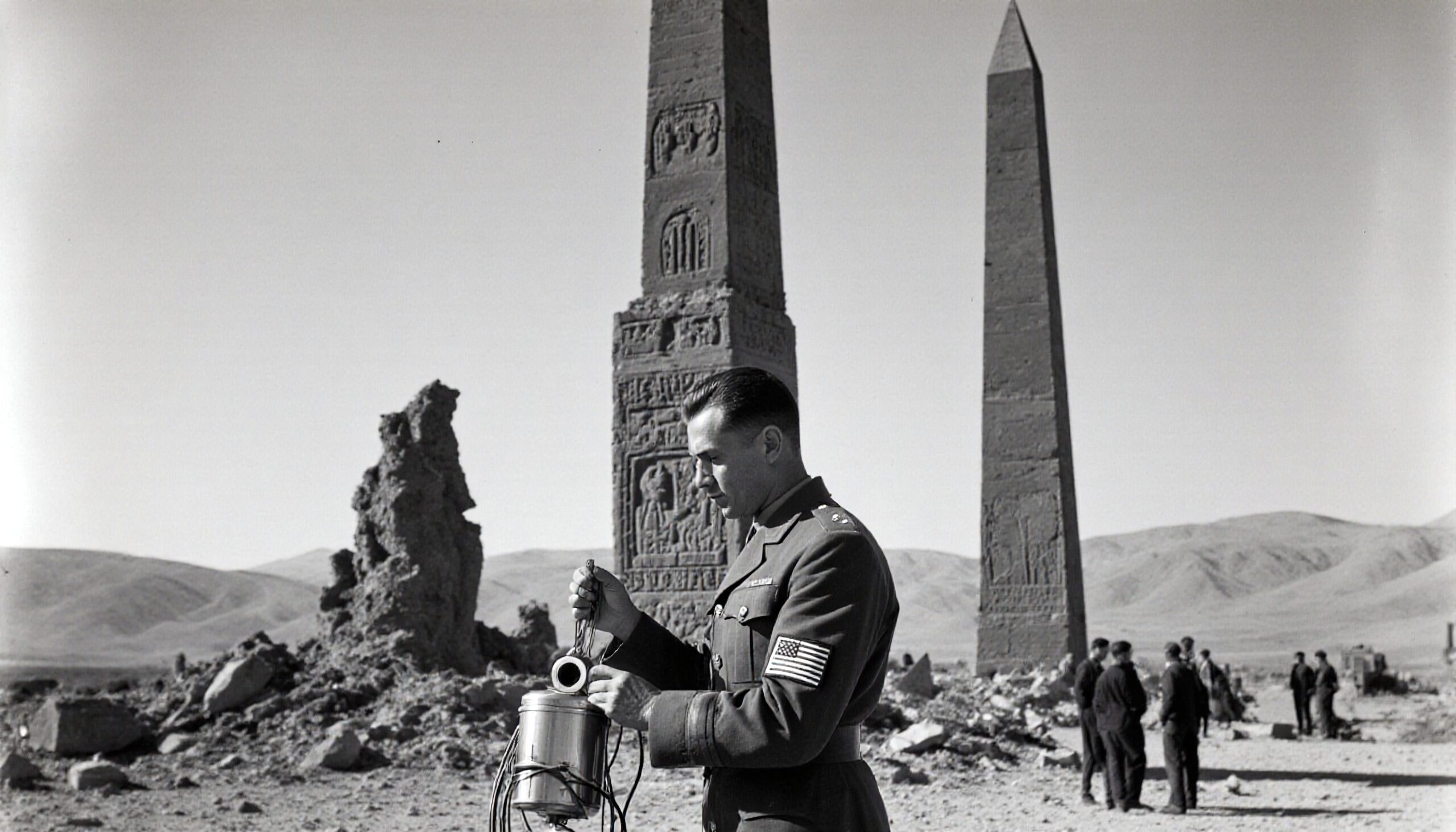 Historic Exploration Among Ancient Obelisks