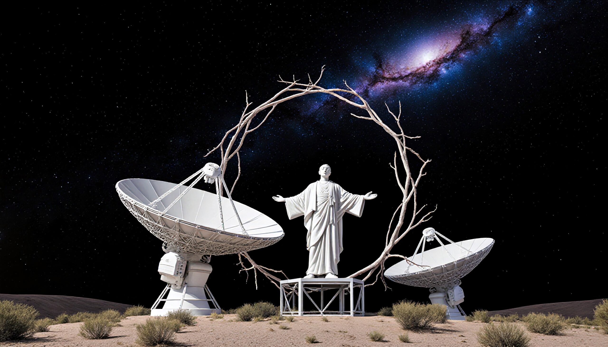 Cosmic Technology Meets Spiritual Art
