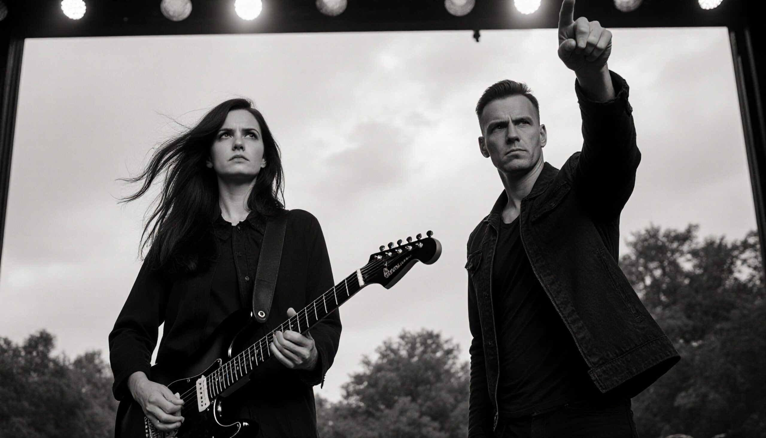 Dynamic Duo On Stage Performance