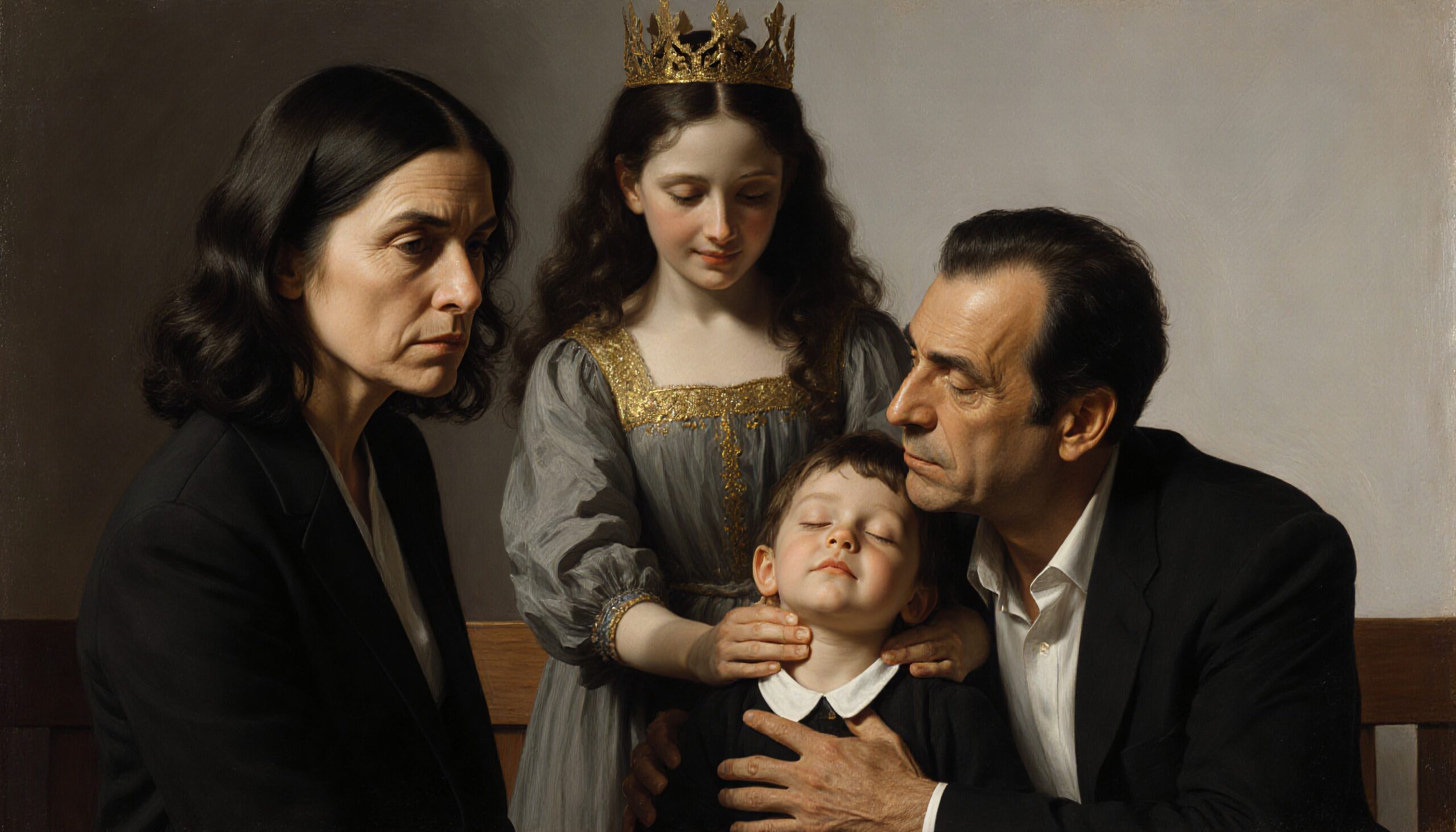 Royalty Touches Serenity and Reflection