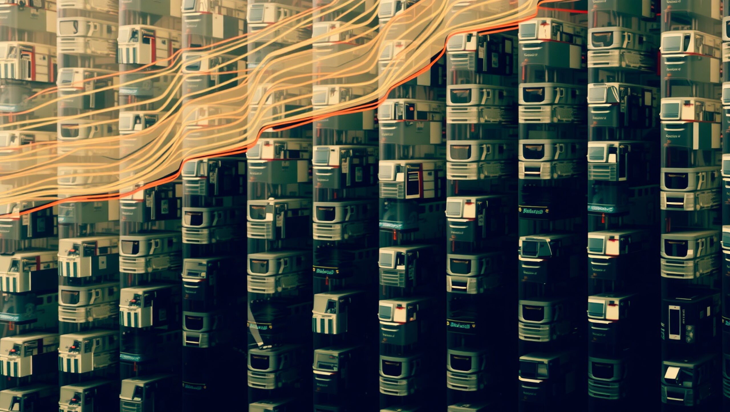 Futuristic Urban Digital Network