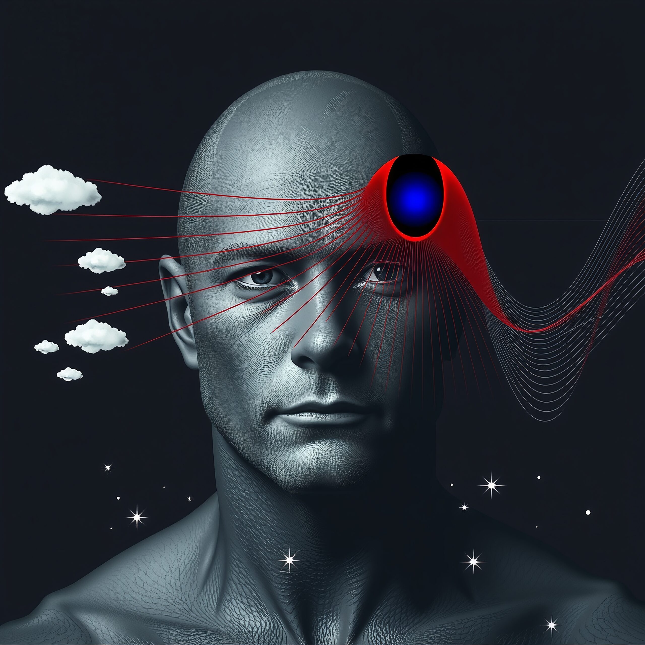 Surreal Futuristic Mindscape Artwork