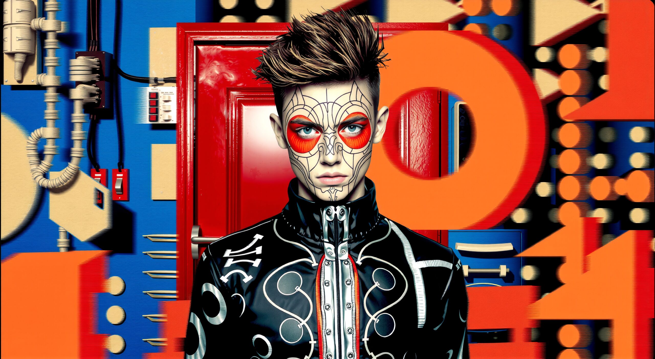 Futuristic Art Fashion Fusion