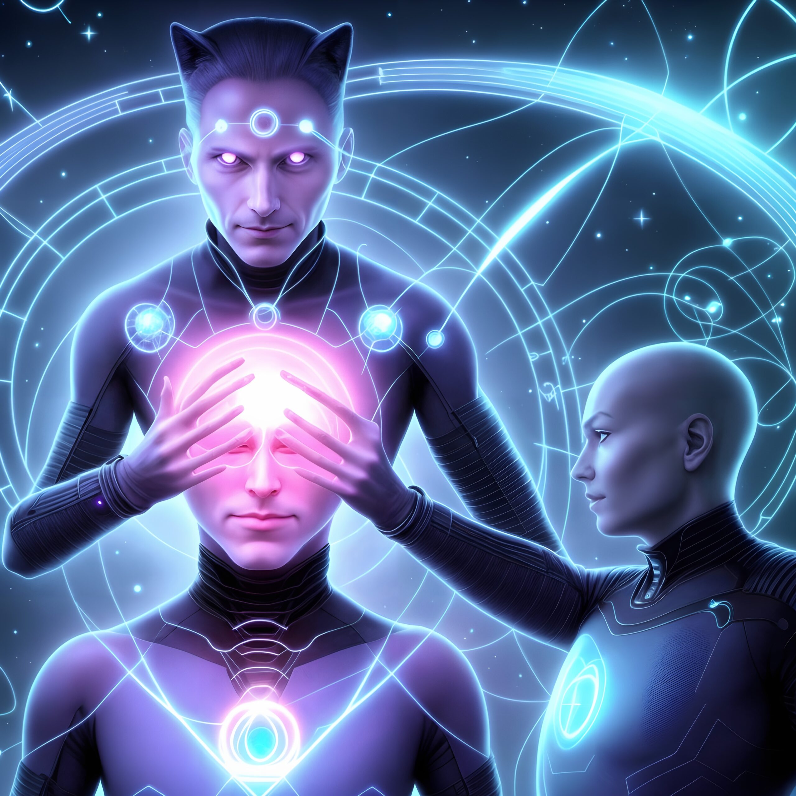 Futuristic Psychic Energy Ritual