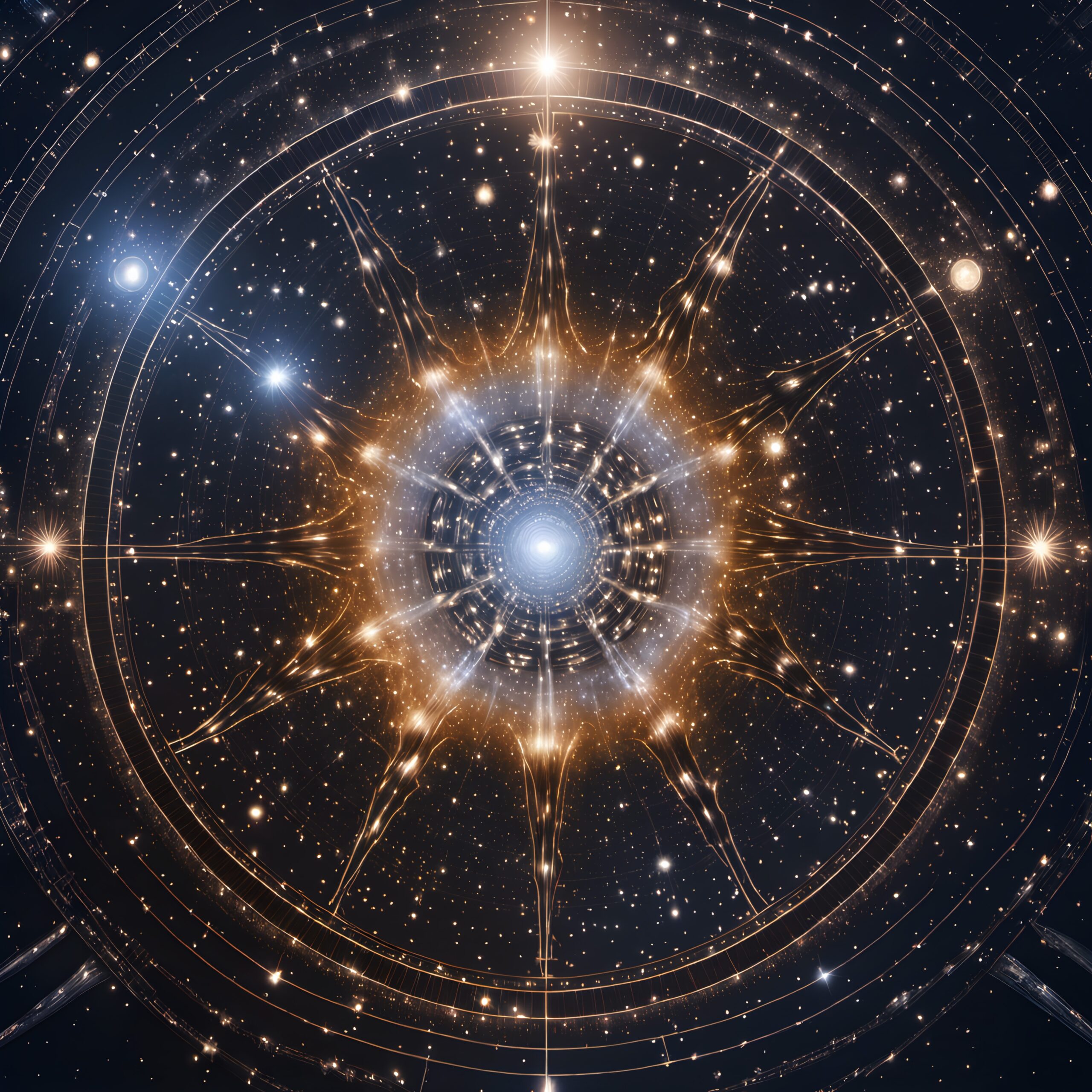 Celestial Mandala of Radiant Light