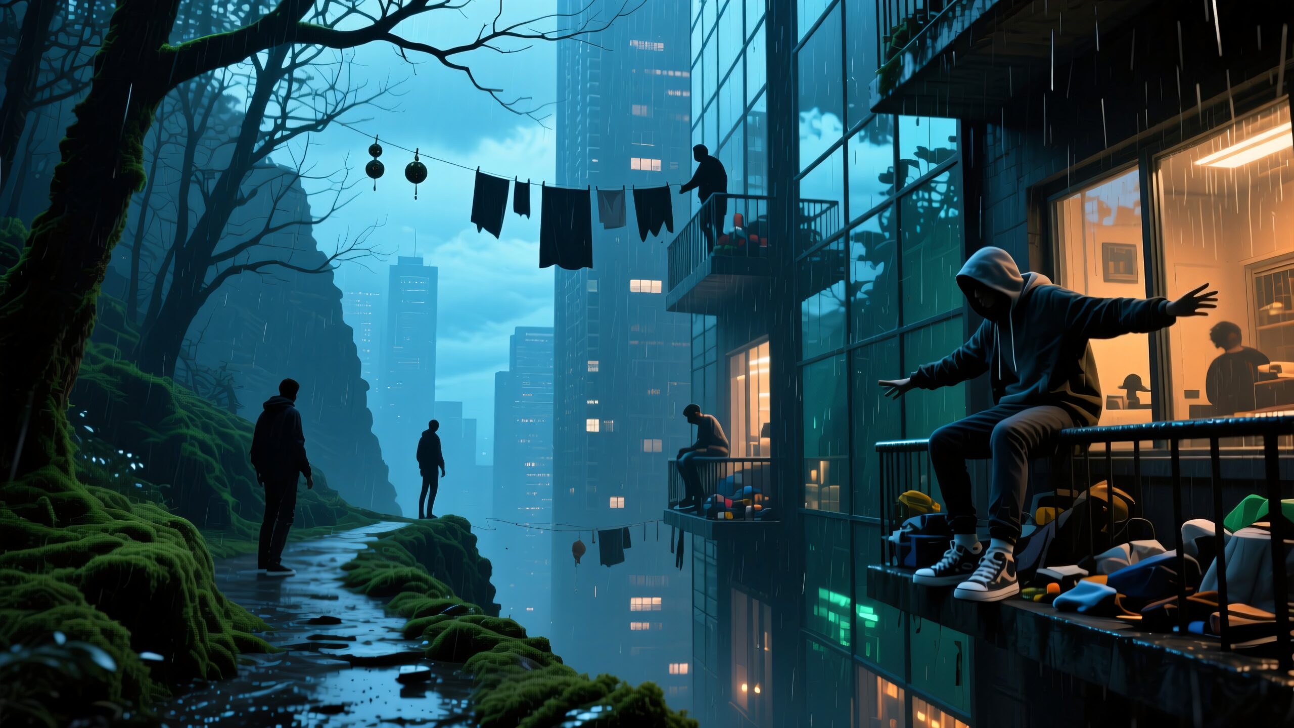 Urban Life Meets Nature’s Edge