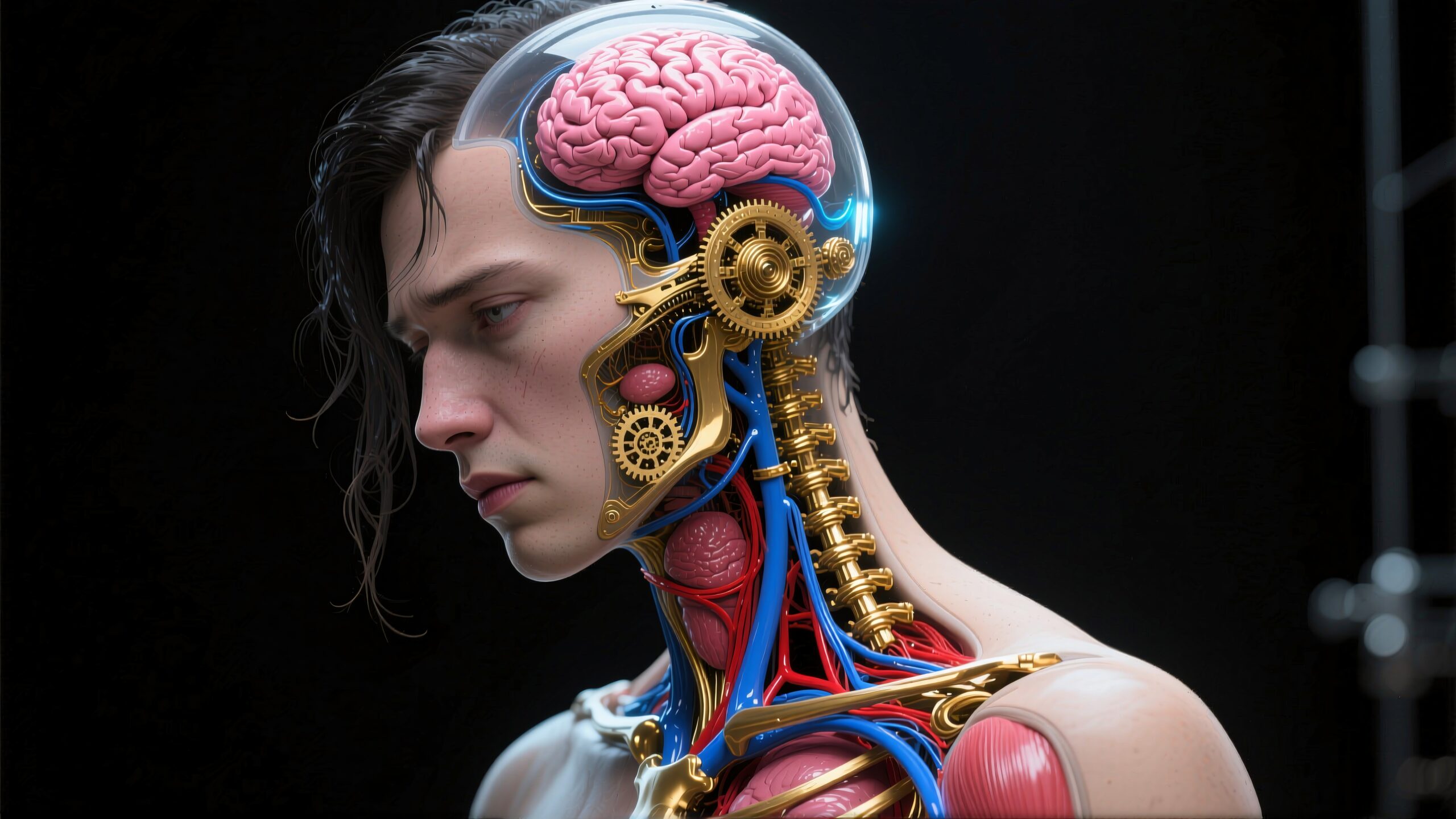 Mechanized Anatomy of Human Figure