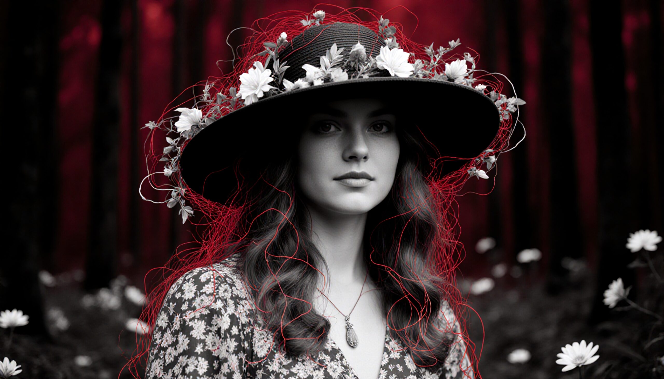 Enchanting Forest Muse Portrait