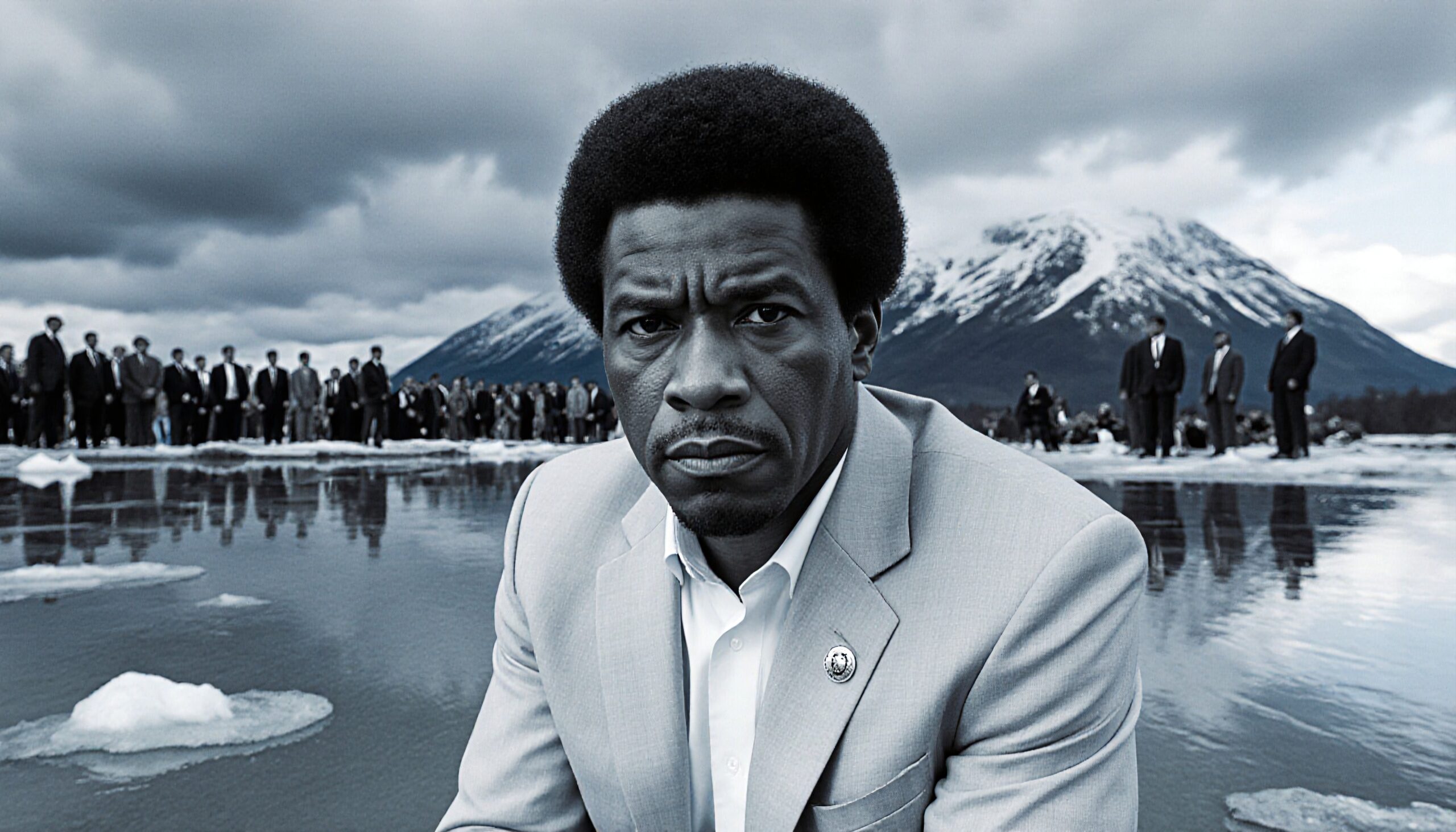 Thoughtful Man in Natural Setting