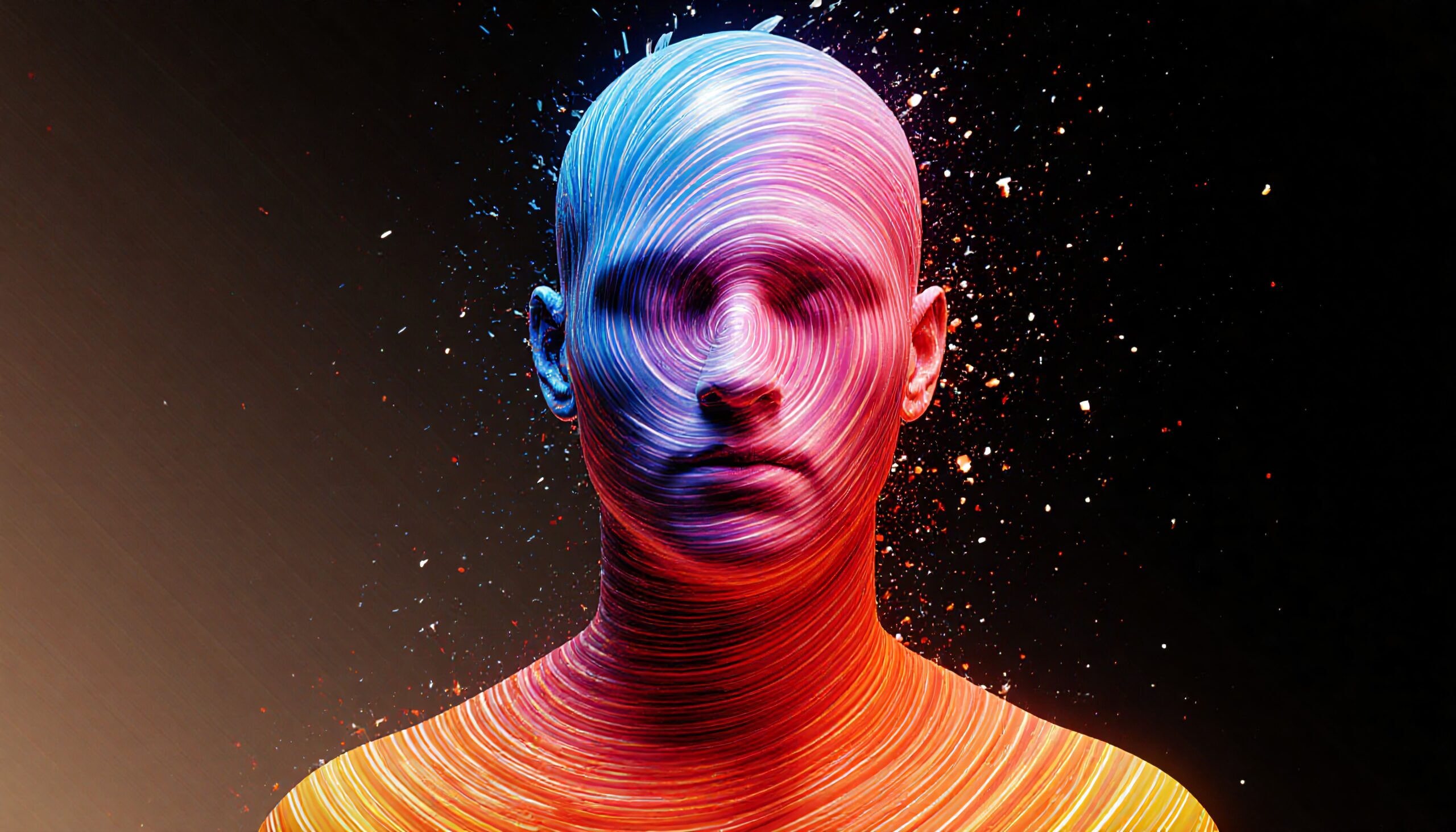 Abstract Spirals of Human Emotion