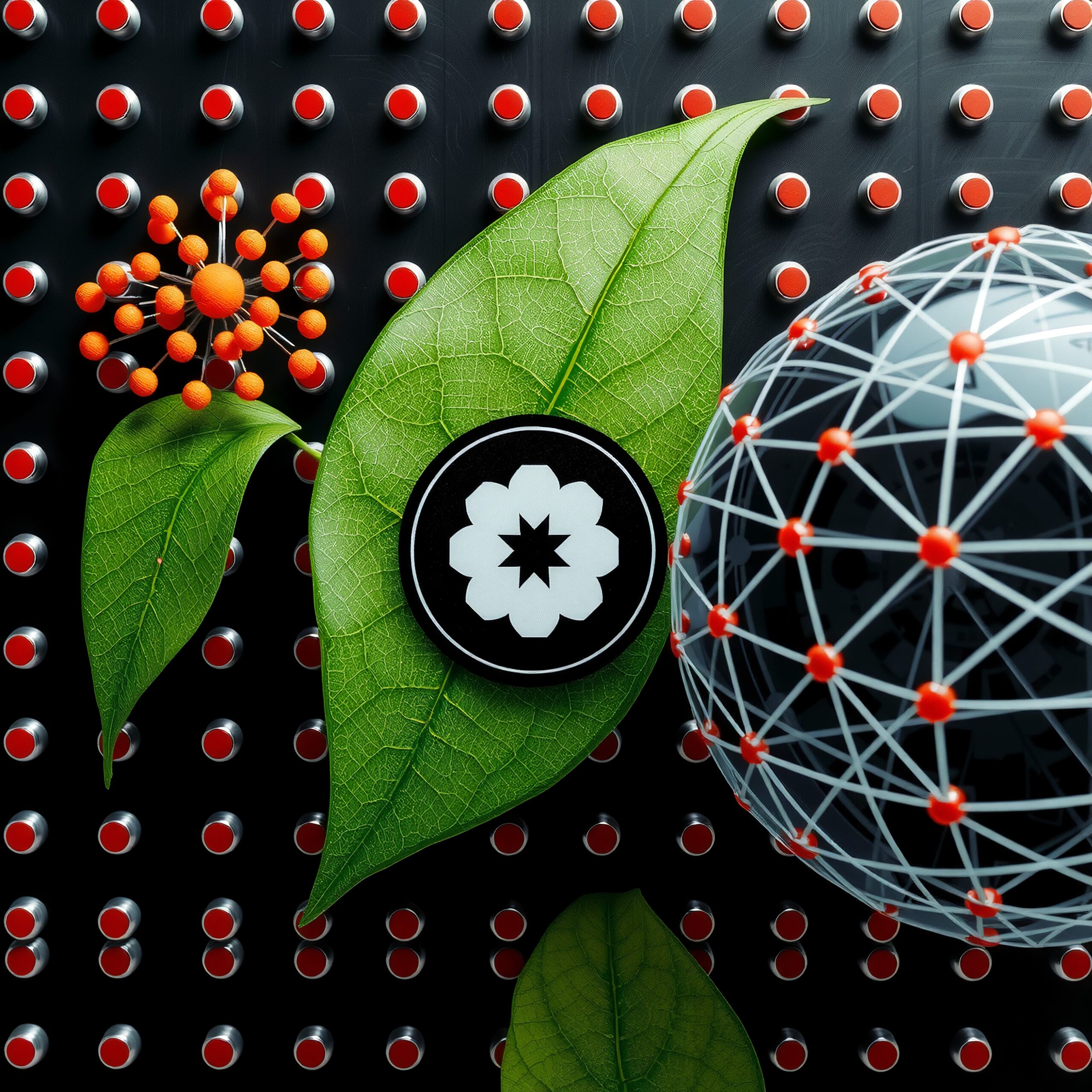 Futuristic Nature Network Fusion