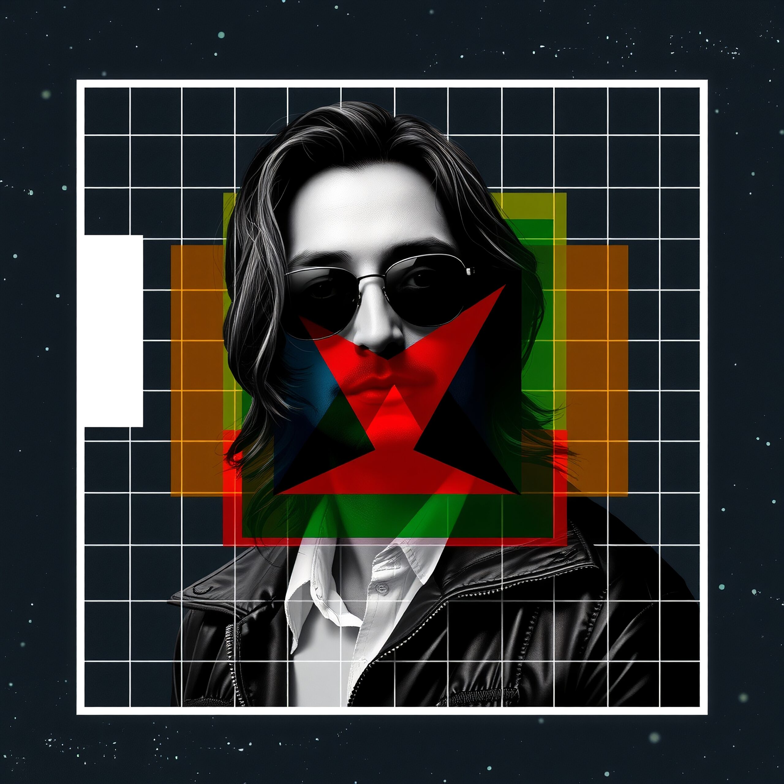 Abstract Meets Fashionable Portrait Design