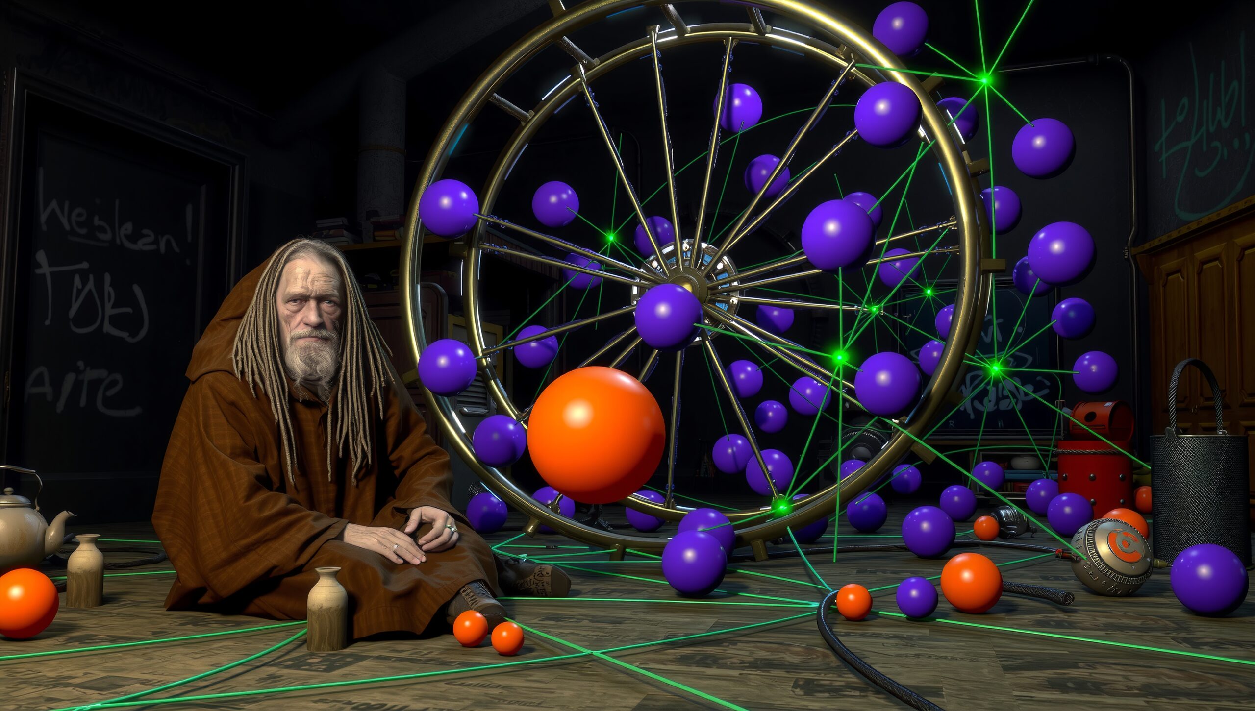 Mystic Wheel Luminescence