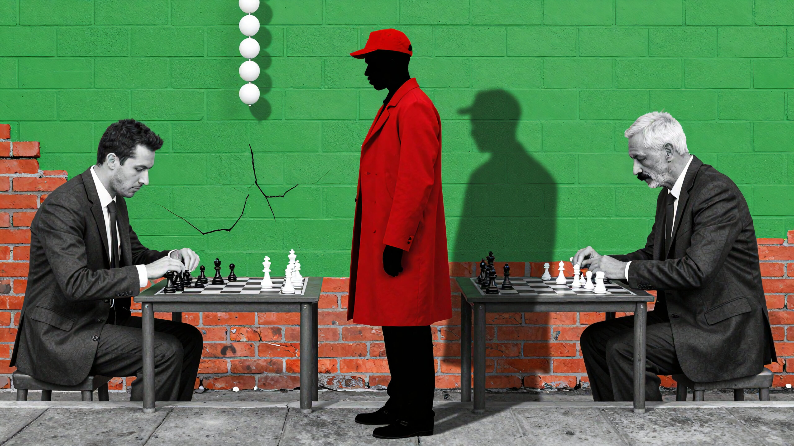 Red Coat Confrontation