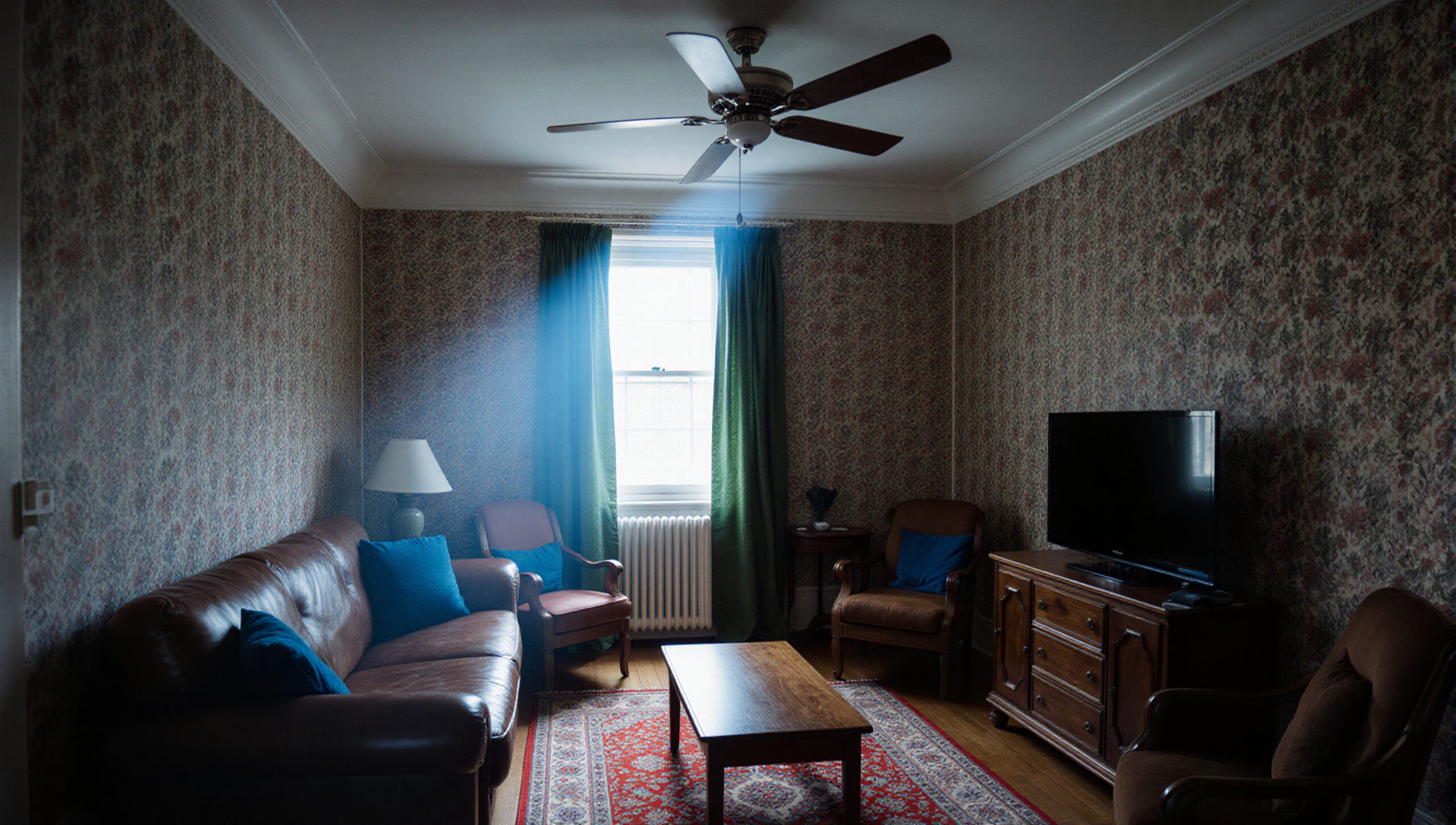 Charming Vintage Living Room Scene