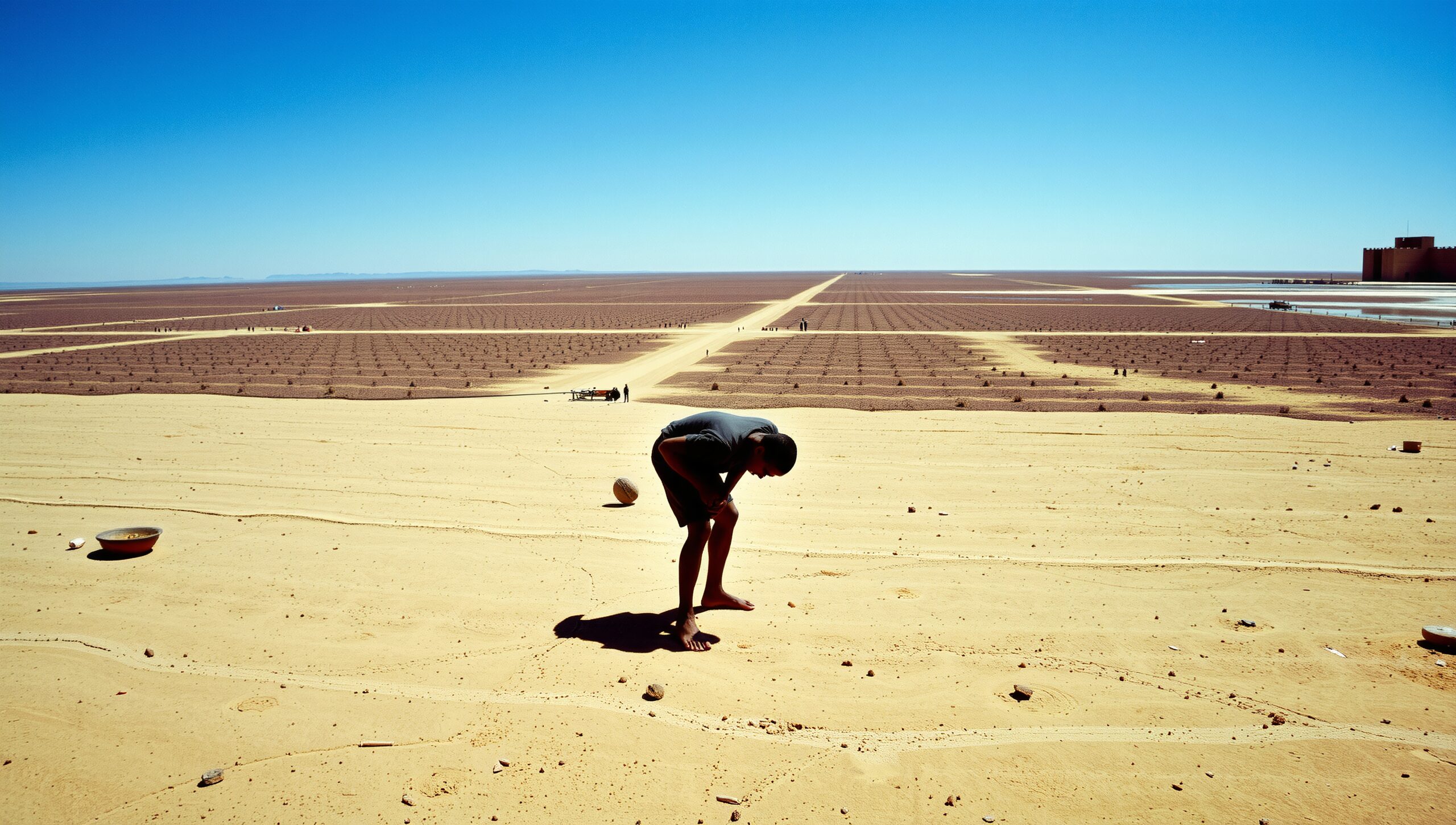 Vast Desert Scene Exploration