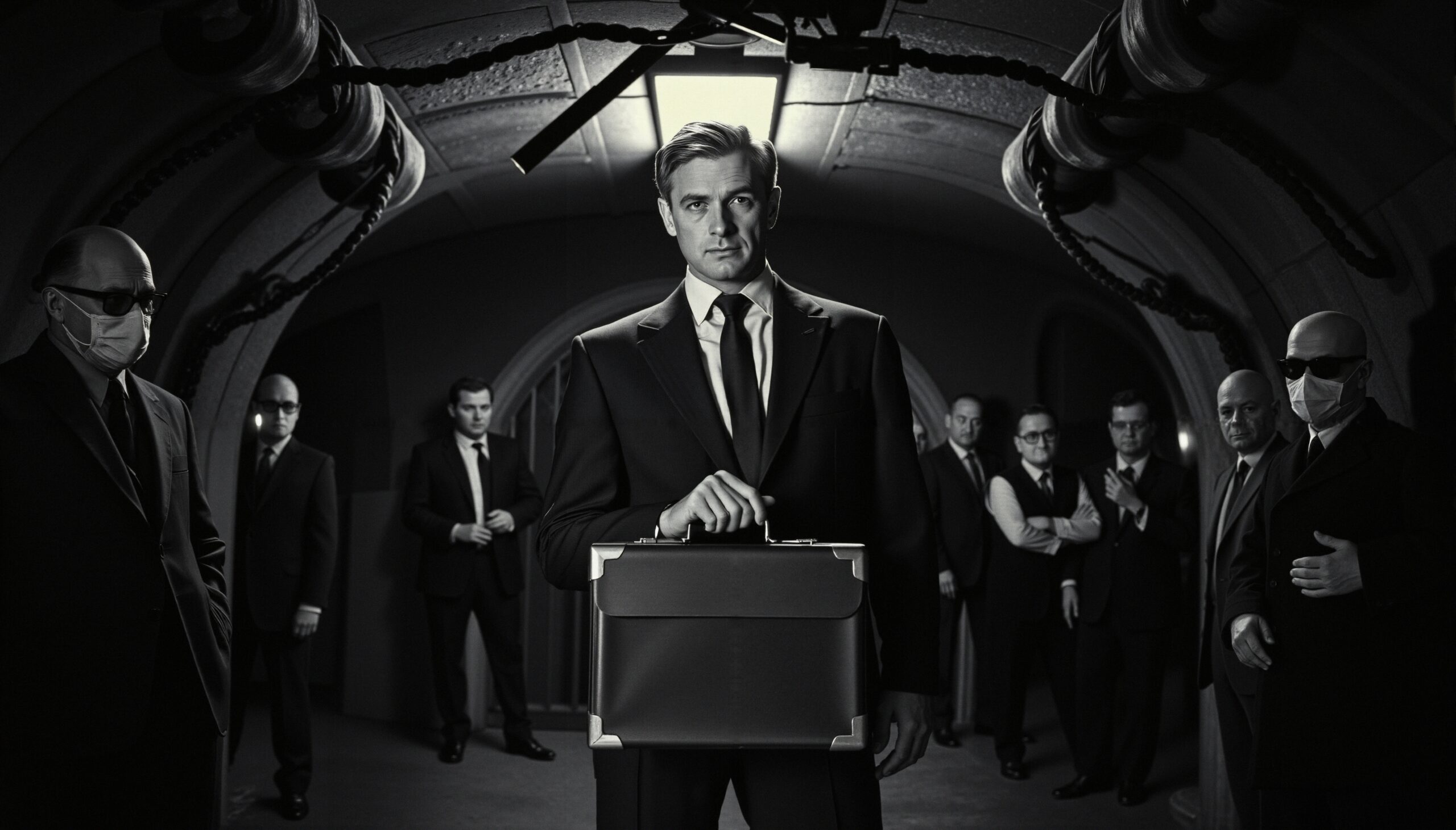 Intense Business Meeting Drama