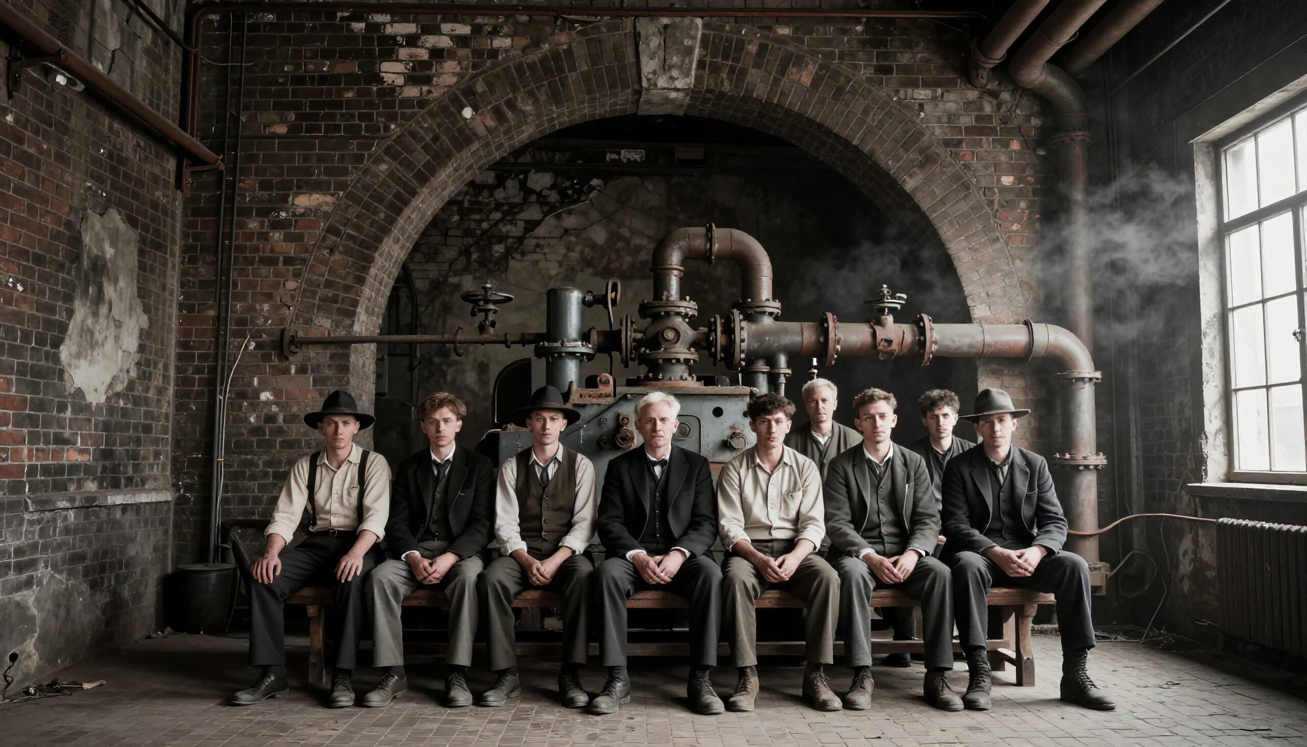 Industrial Workers in Historical Setting