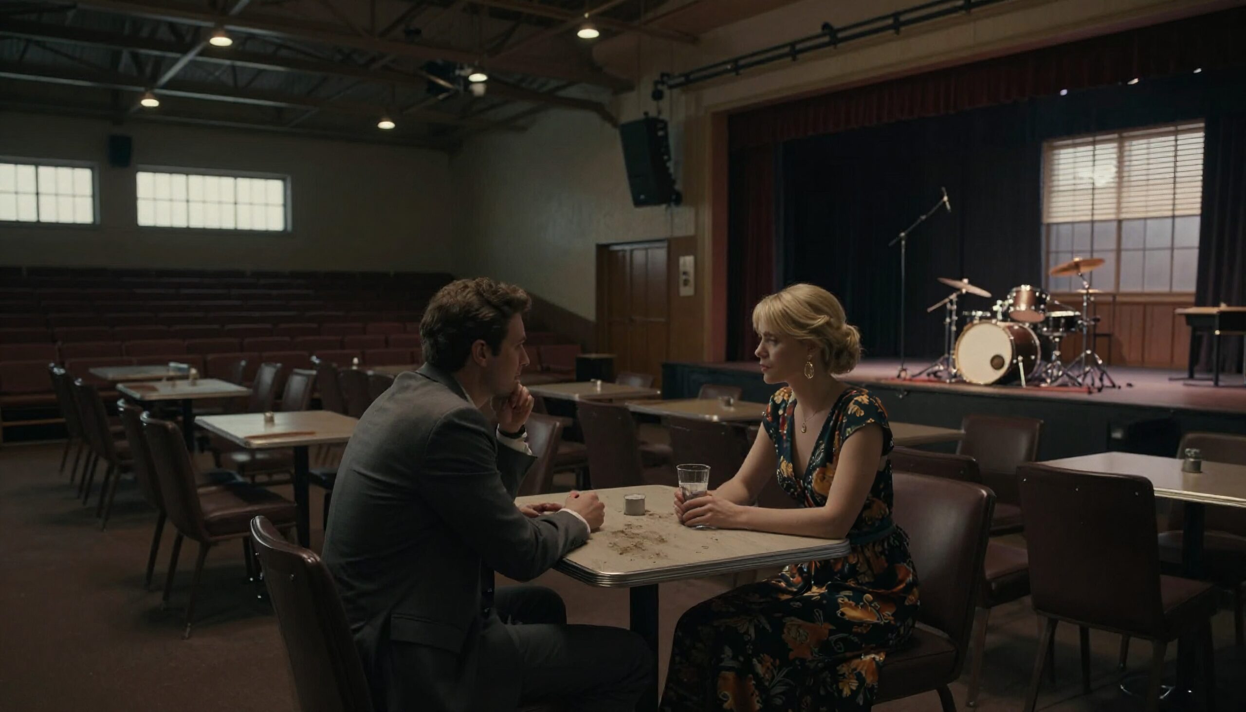 Conversation in Empty Music Venue