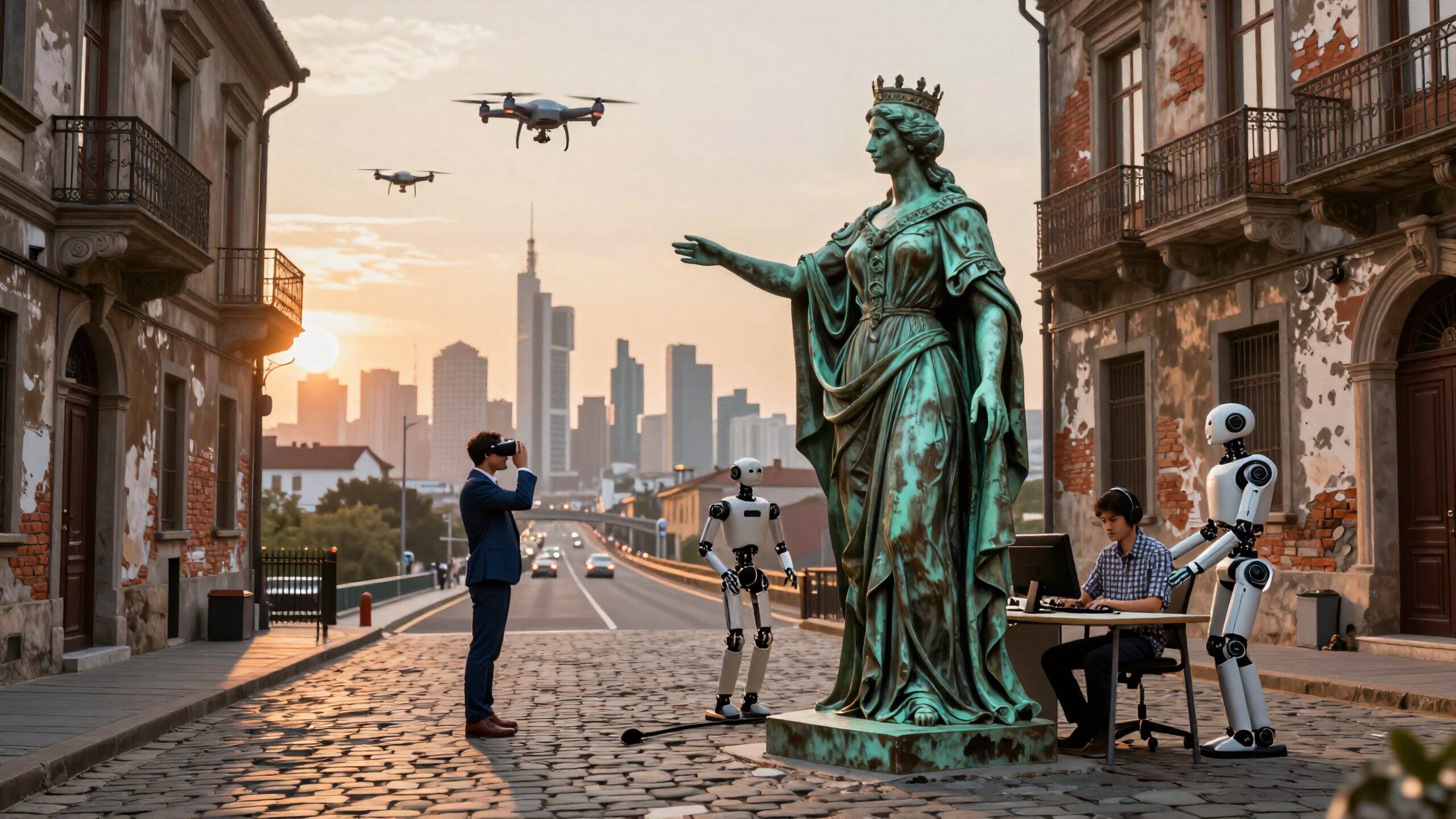 Futuristic Harmony with Historic Roots