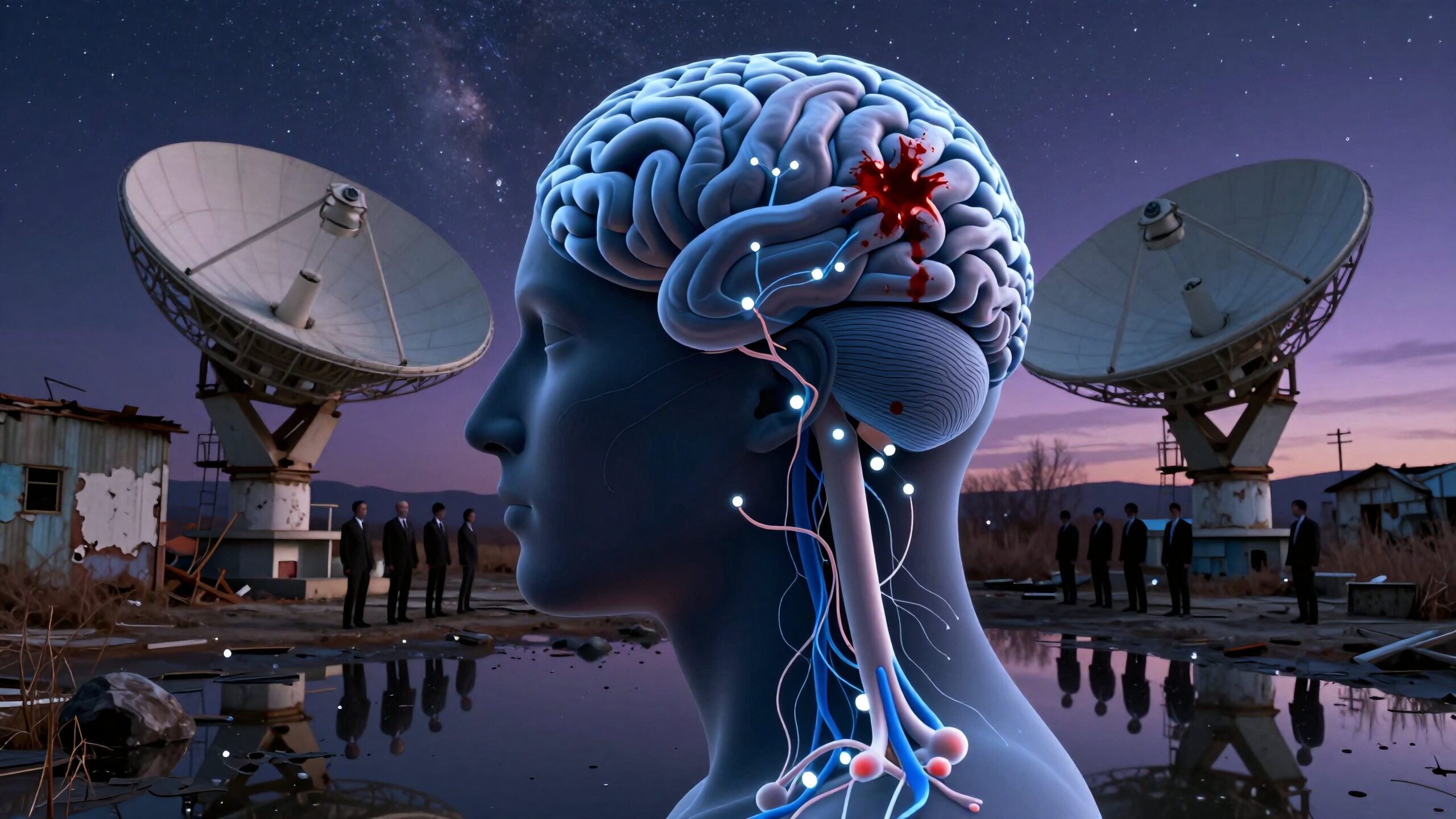 Cosmic Brain and Satellites Connection