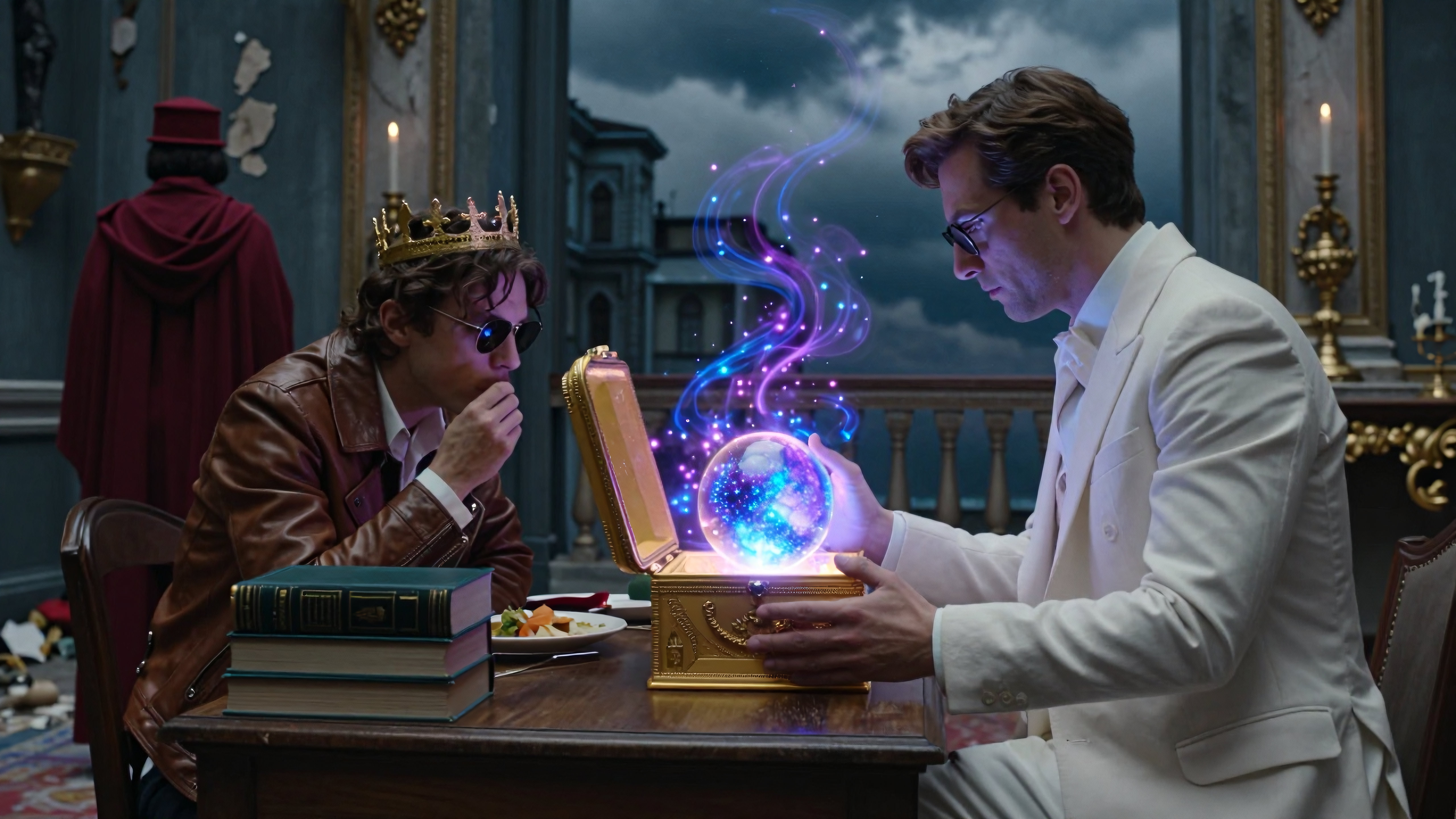 Mystical Encounter with Crystal Ball