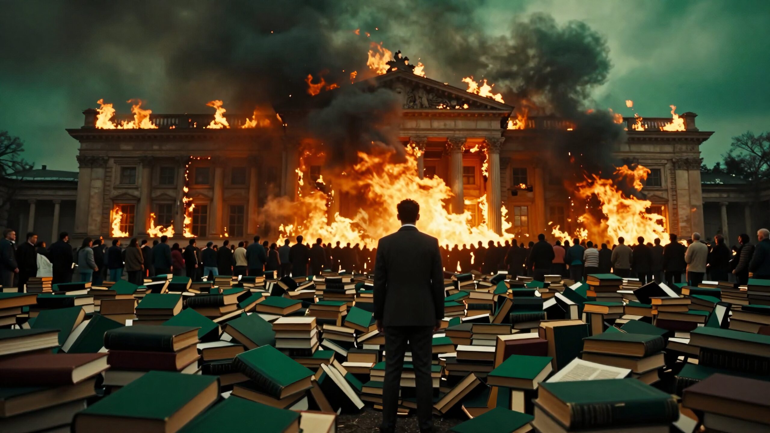 Destruction of Knowledge A Tragic Fire