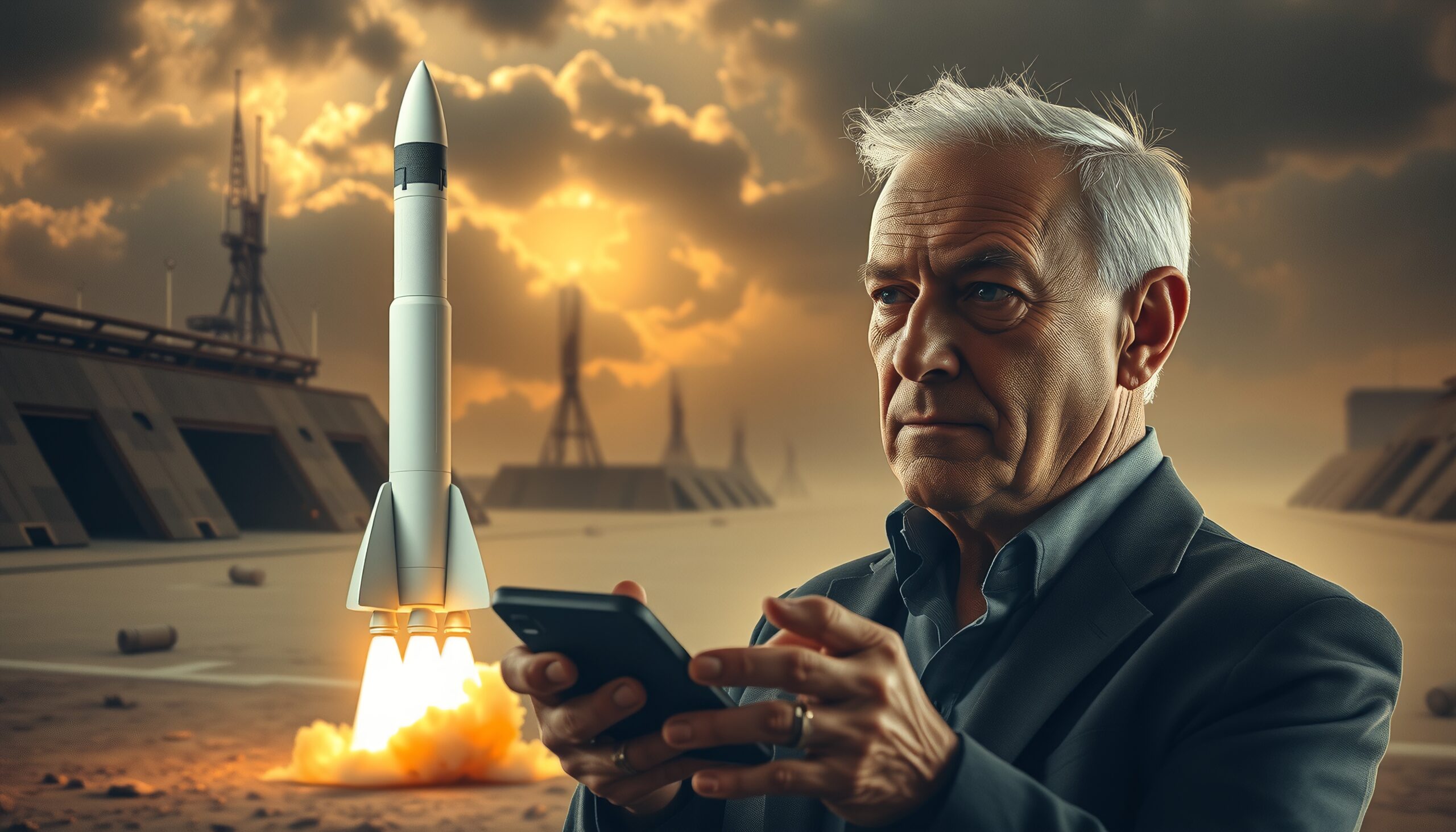 Rocket Launch Controlled via Smartphone